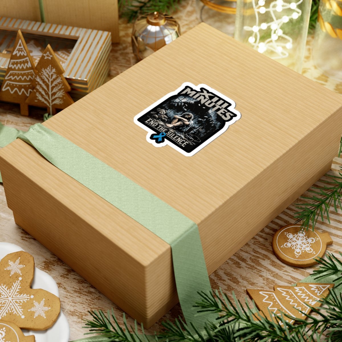 XIII Minutes - End The Silence Die Cut Sticker Set - Image 9