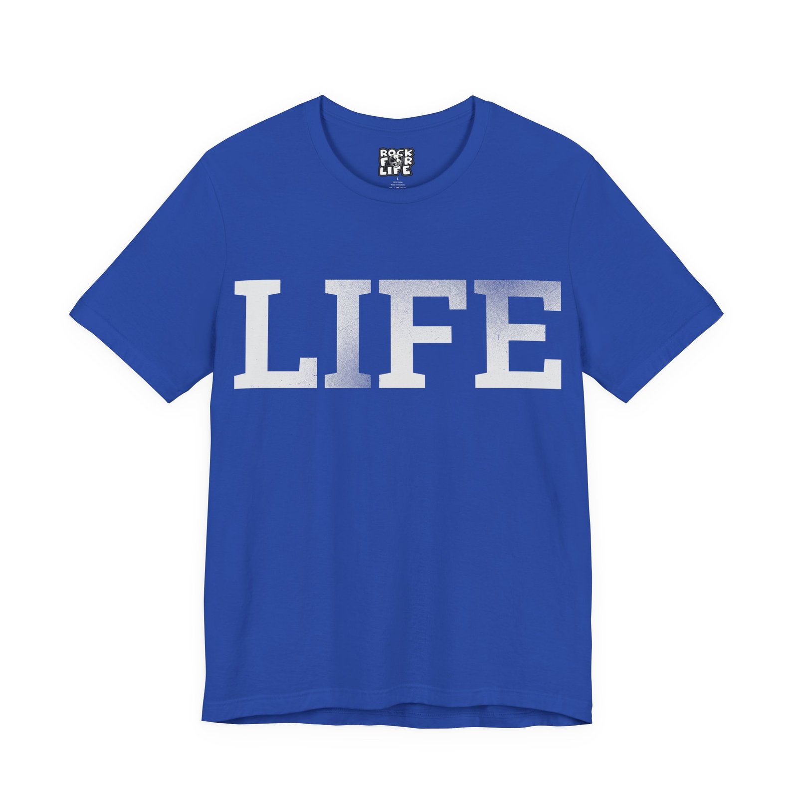 Rock For Life - Life Bella+Canvas Soft Short Sleeve Tee - Image 10