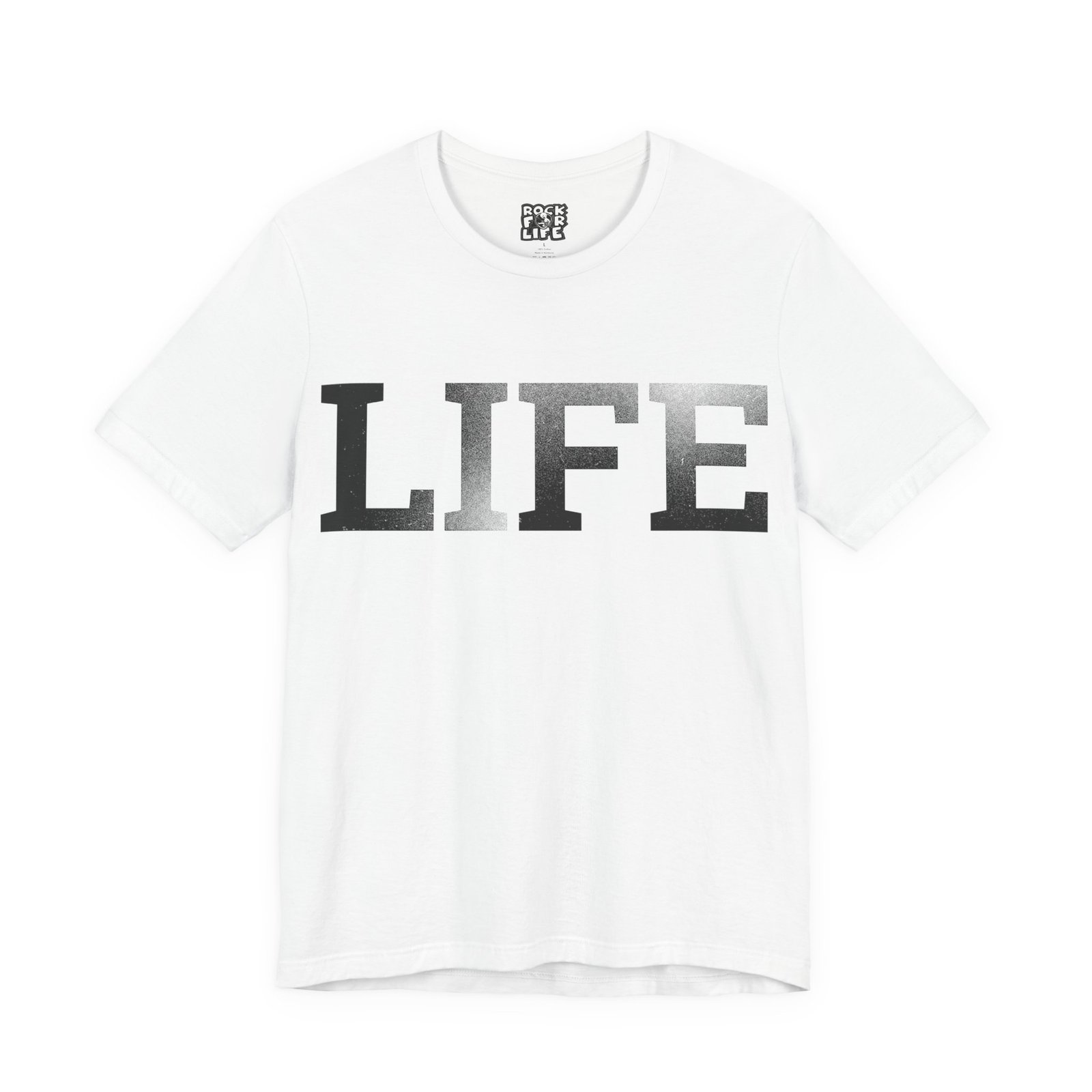 Rock For Life - Life Bella+Canvas Soft Short Sleeve Tee - Image 6