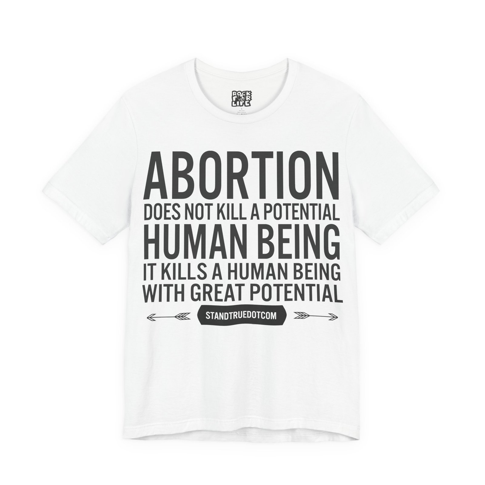 Rock For Life - Great Potential Bella+Canvas Soft Short Sleeve Tee