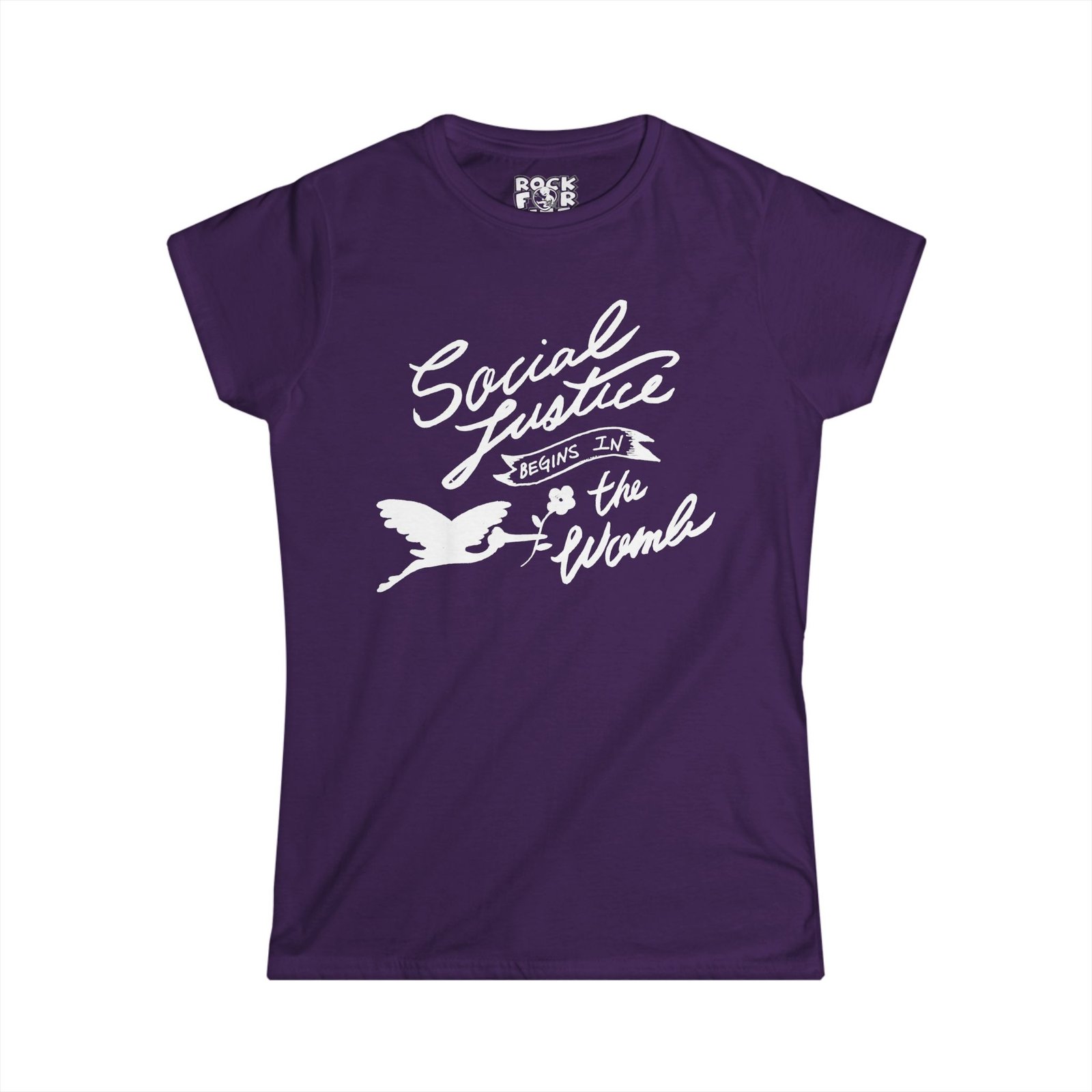 Rock For Life - Social Justice Women's Short Sleeve Tshirt