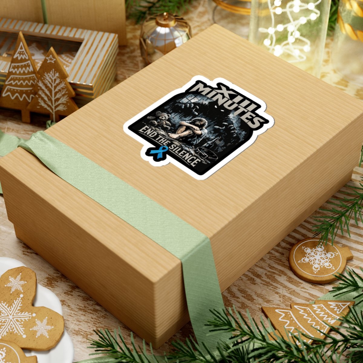 XIII Minutes - End The Silence Die Cut Sticker Set - Image 12