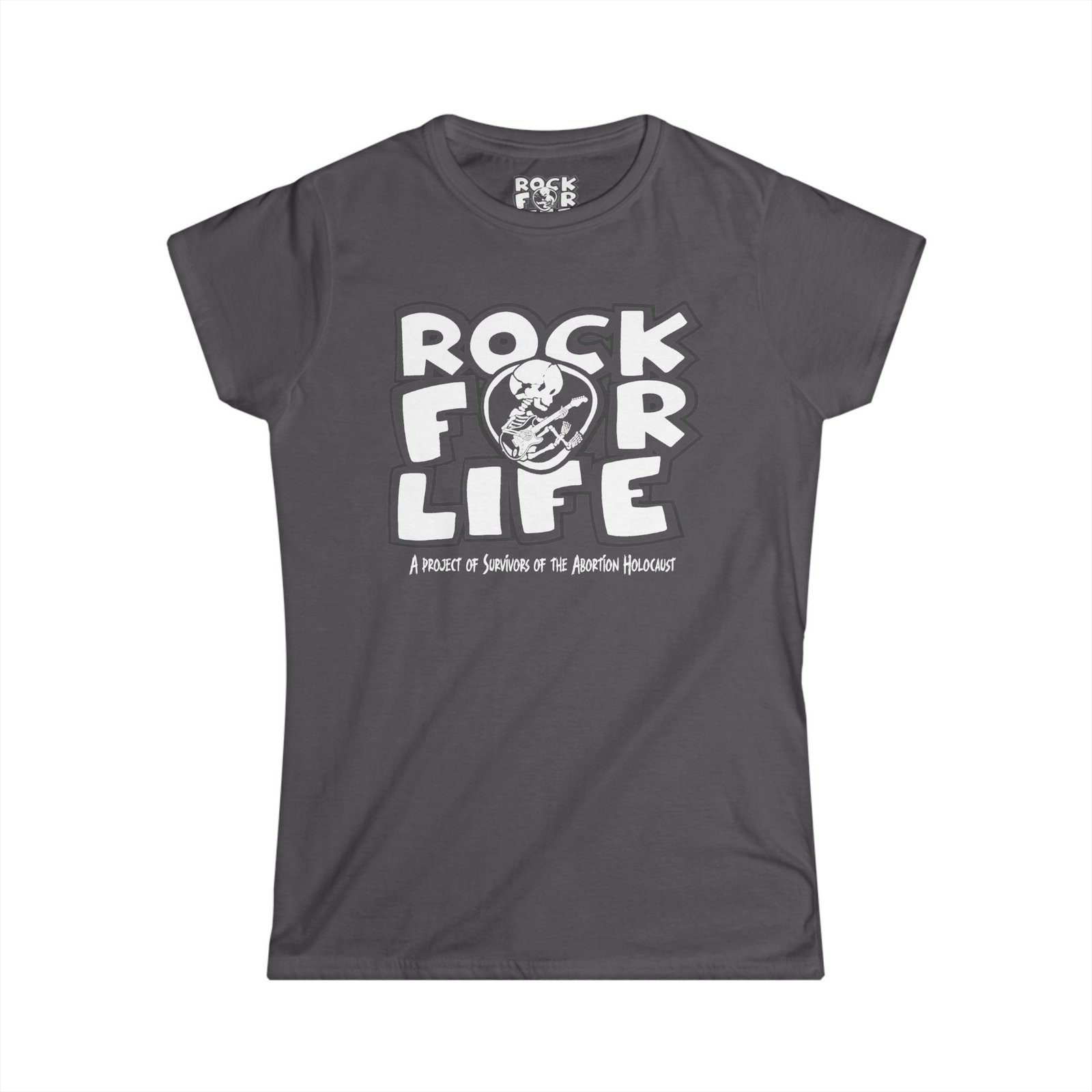 Rock For Life Logo - Survivors Women's Short Sleeve Tshirt - Image 9