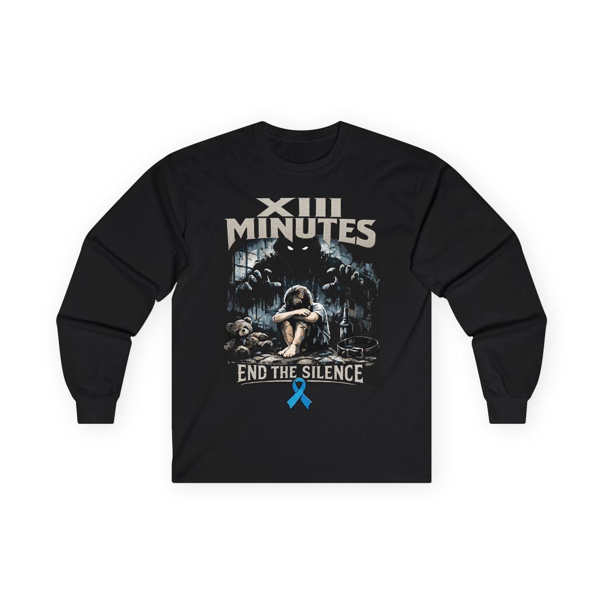 XIII Minutes - End The Silence Long Sleeve Tshirt
