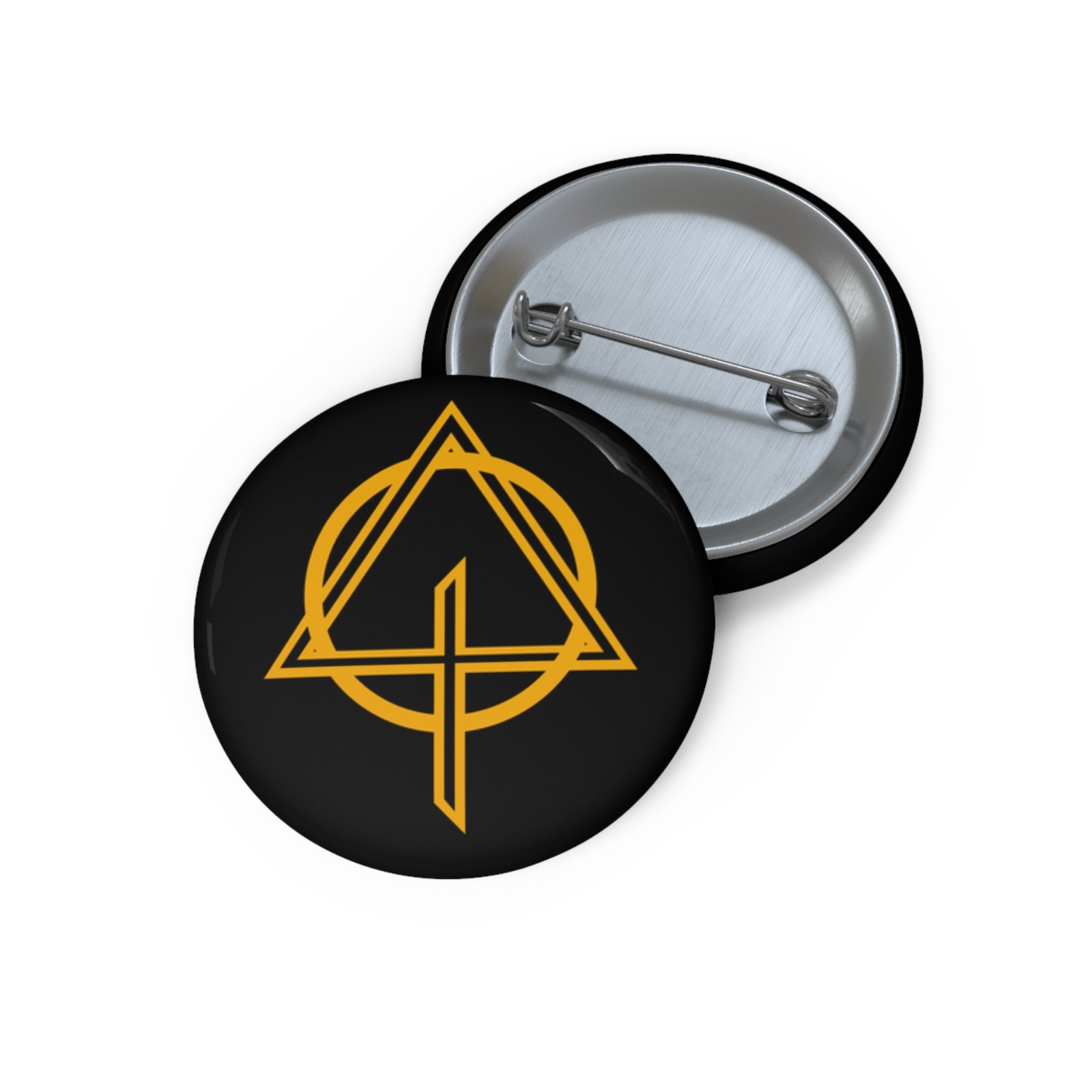 Context - Test The Spirits Logo Pin Buttons