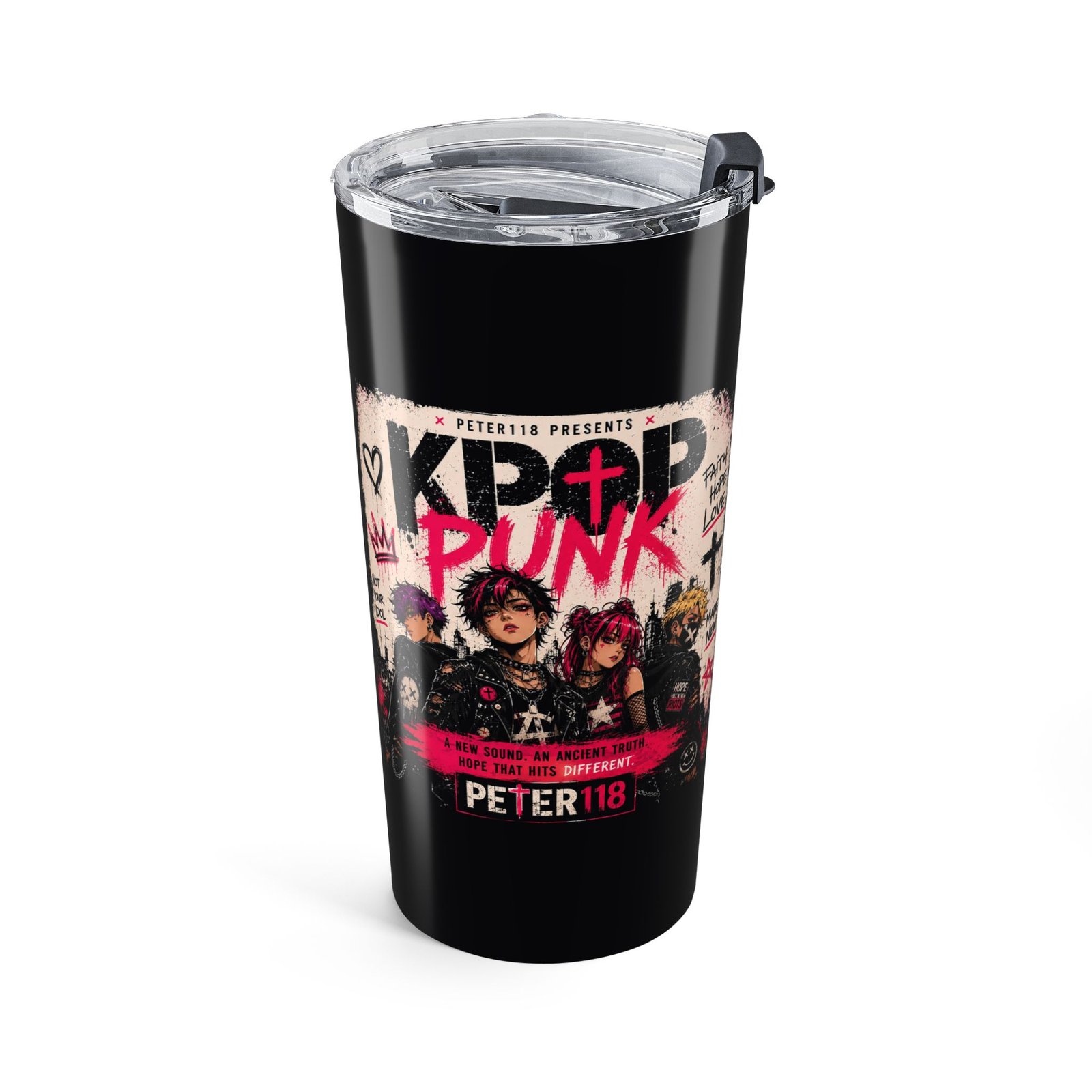 Peter118 - KPOP Punk 20oz Stainless Steel Tumbler