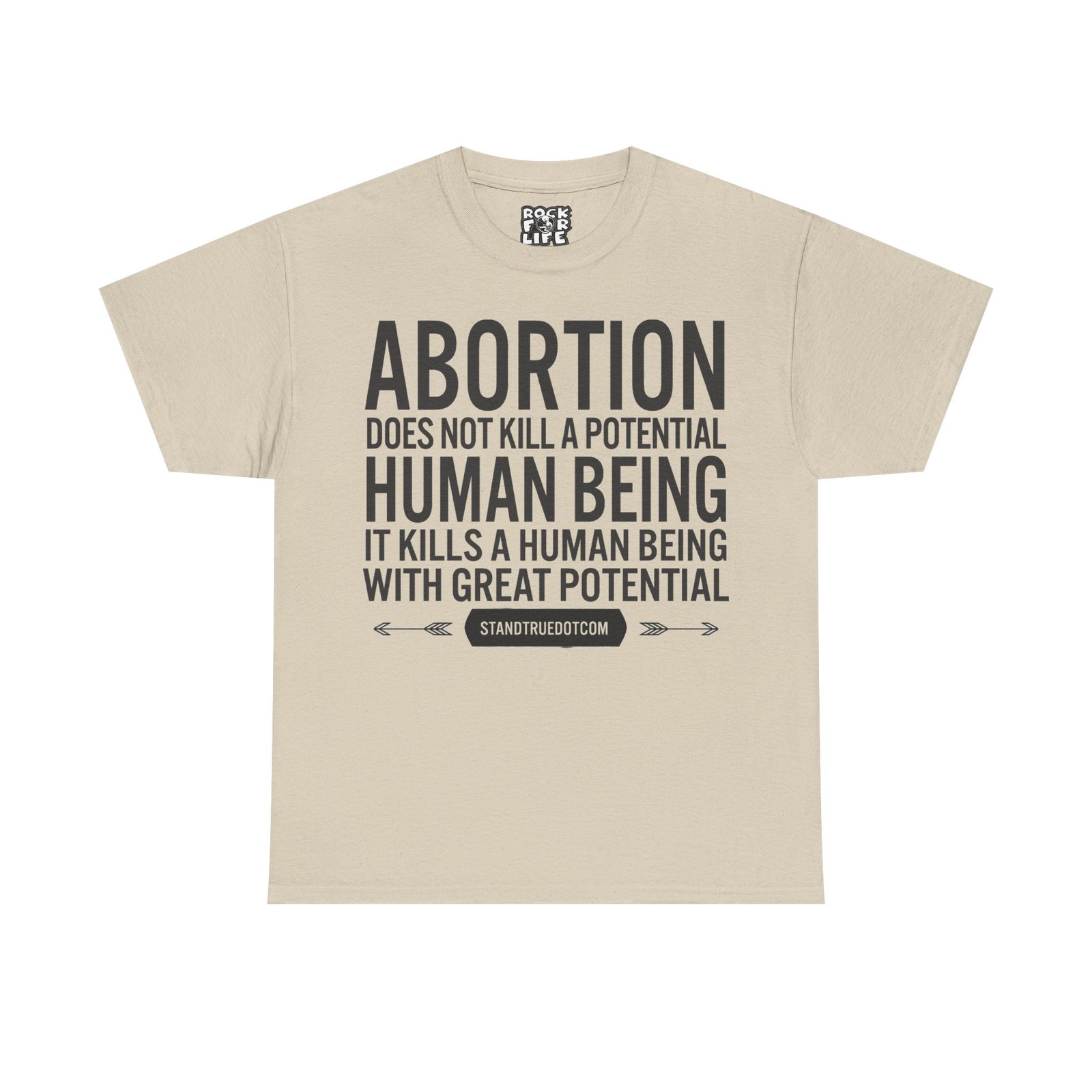 Rock For Life - Great Potential Short Sleeve T-shirt - Image 2
