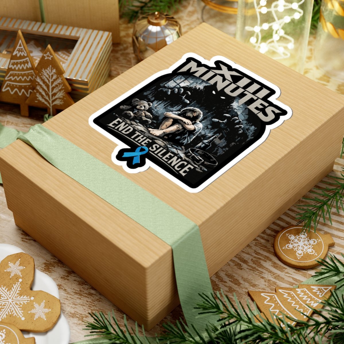XIII Minutes - End The Silence Die Cut Sticker Set - Image 3