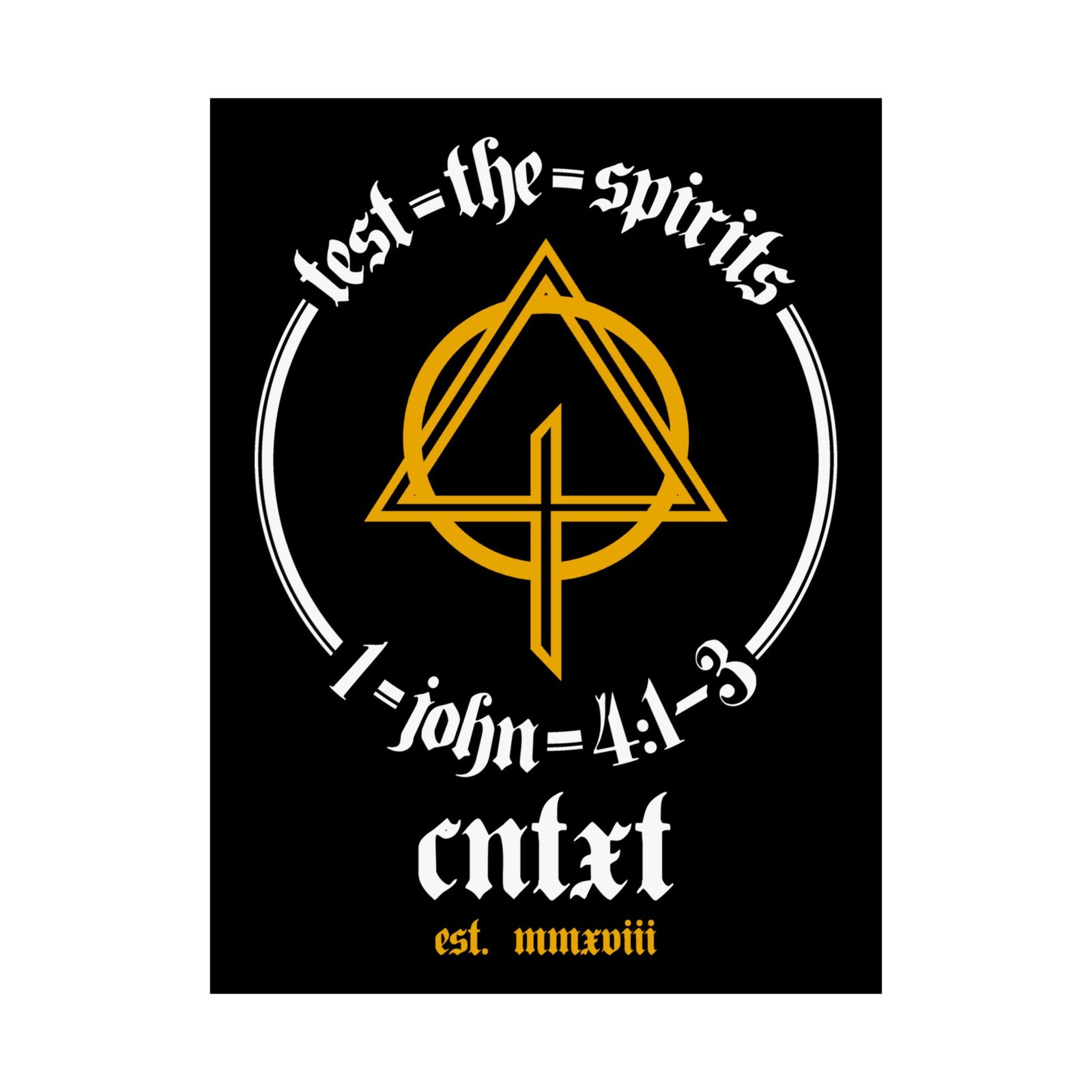 Context - Test The Spirits Poster Prints (210gsm)