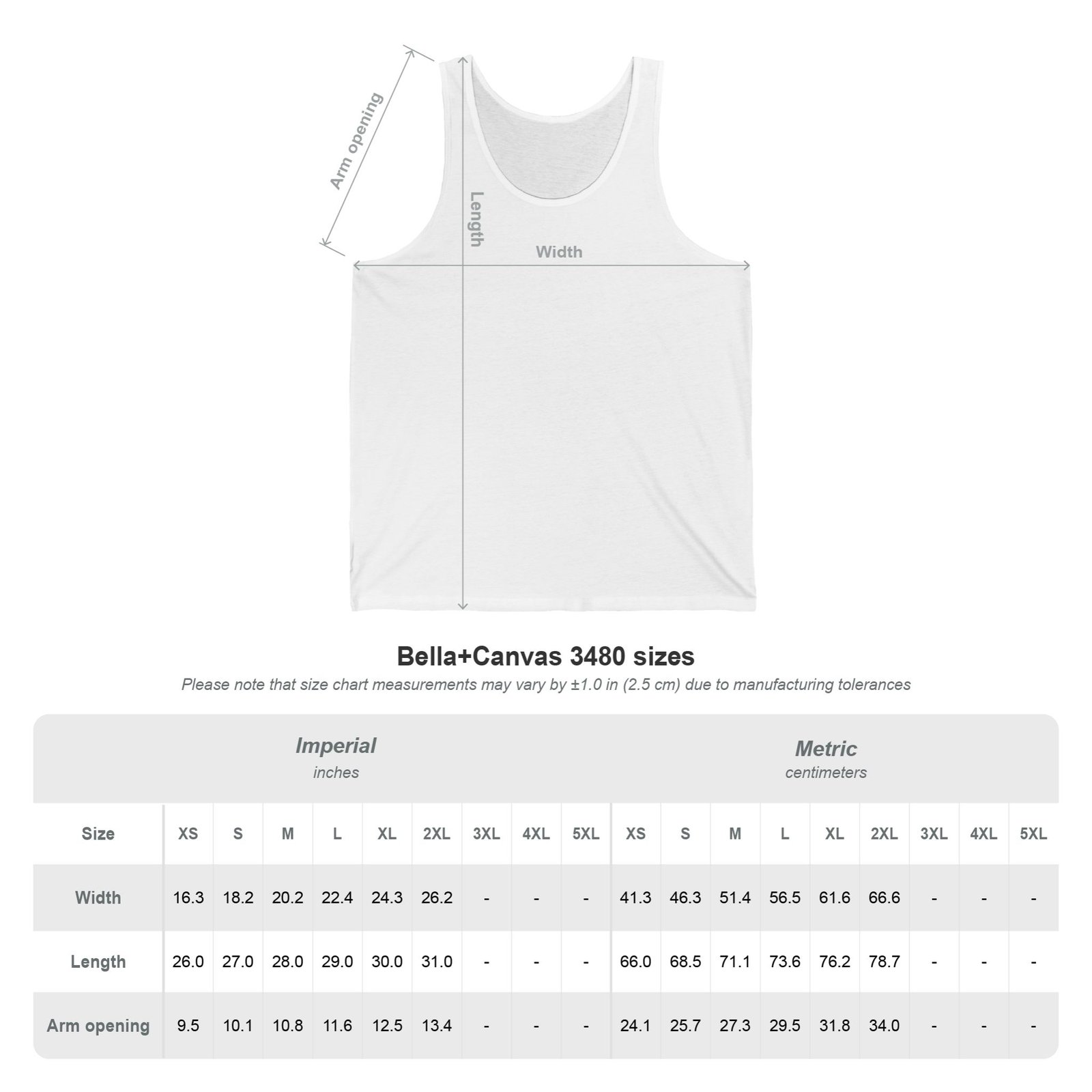 Suffer Not The Witch Initial Logo Unisex Jersey Tank Top (2-Sided) - Image 3