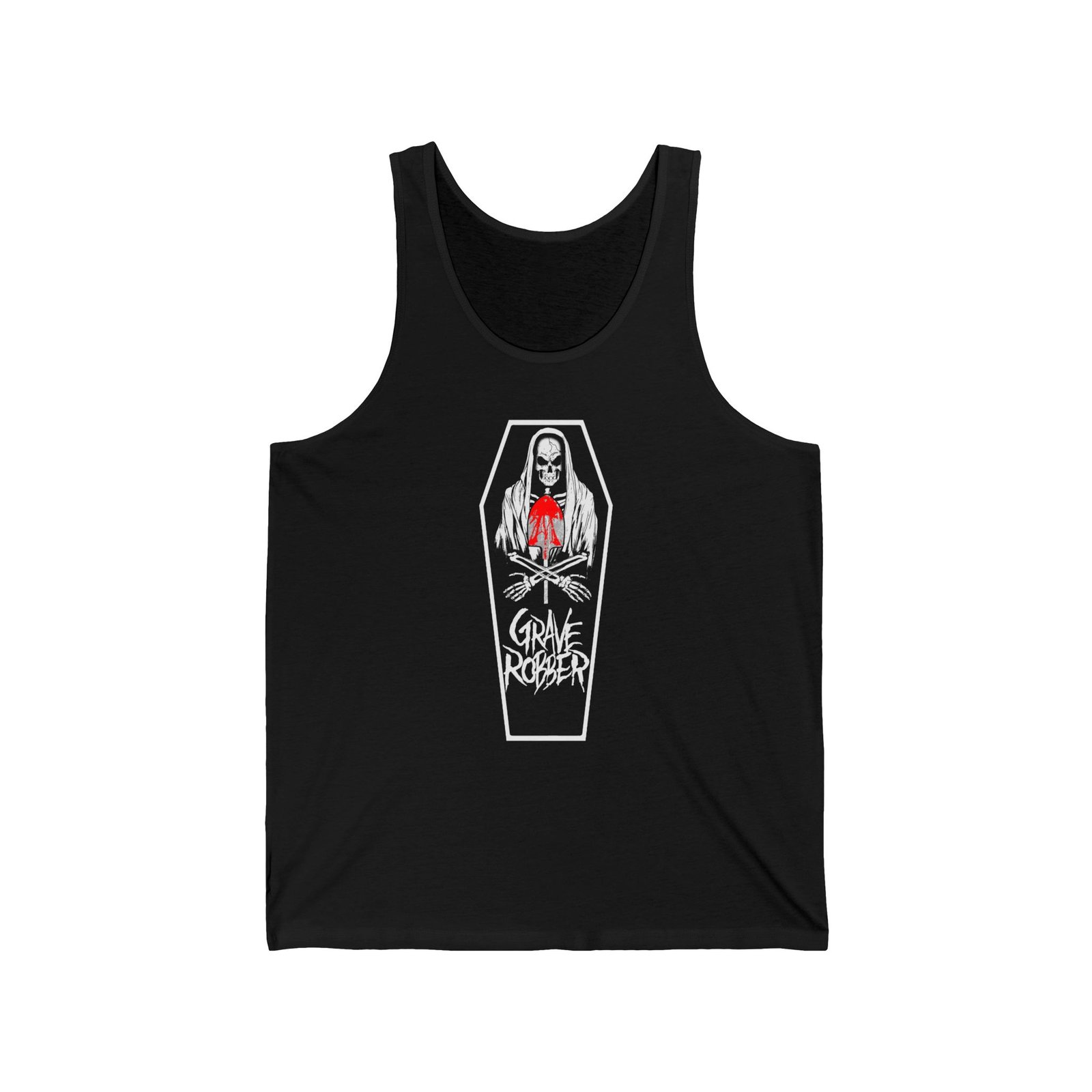 Grave Robber - Coffin 2026 Unisex Jersey Tank Top