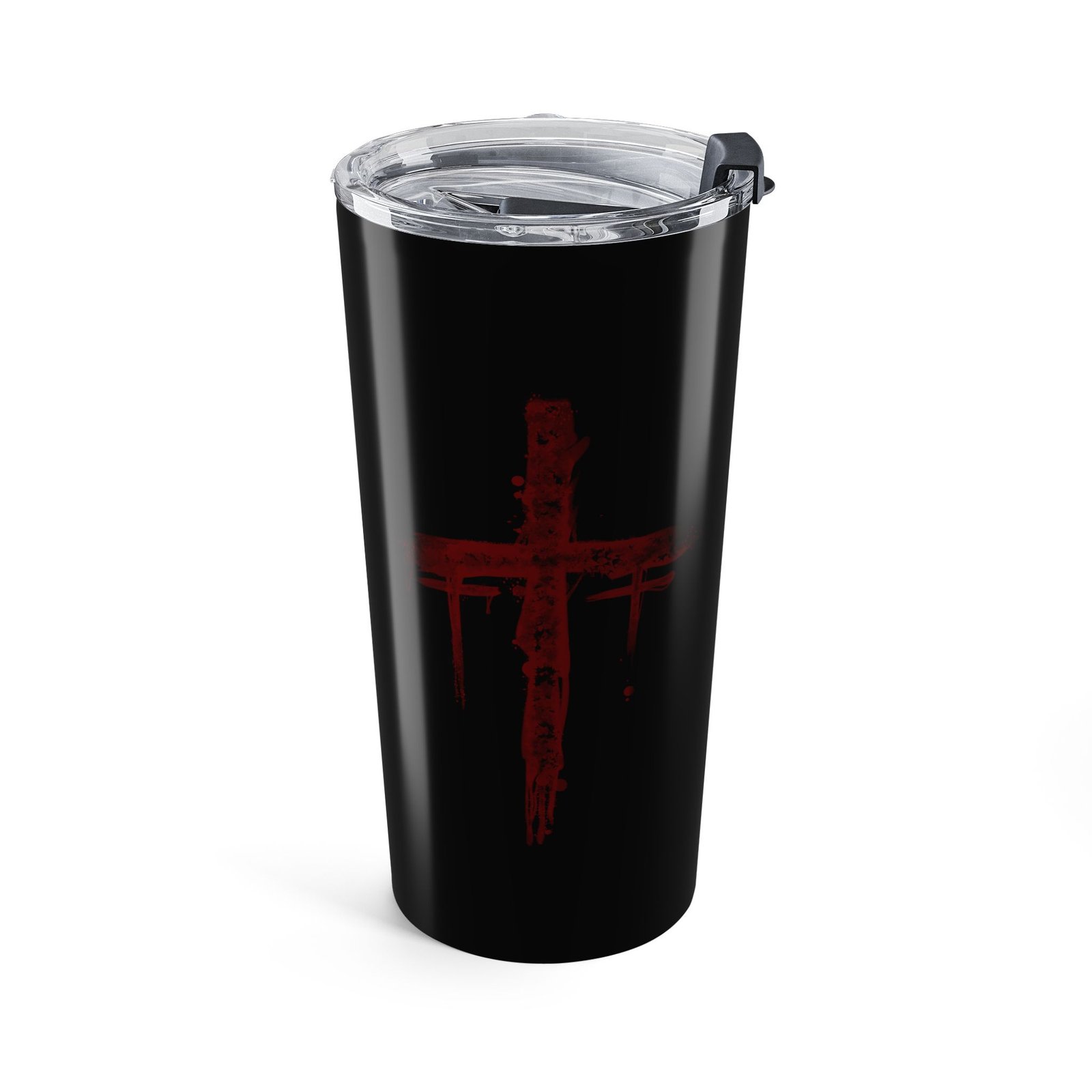 Suffer Not The Witch Bloody Cross 20oz Stainless Steel Tumbler