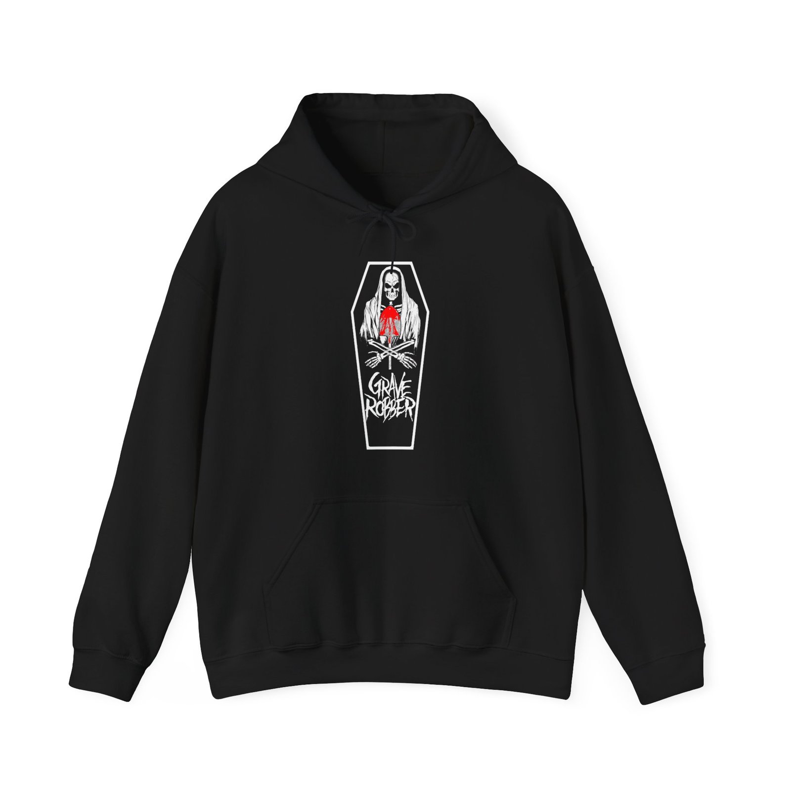 Grave Robber - Coffin 2026 Pullover Hooded Sweatshirt