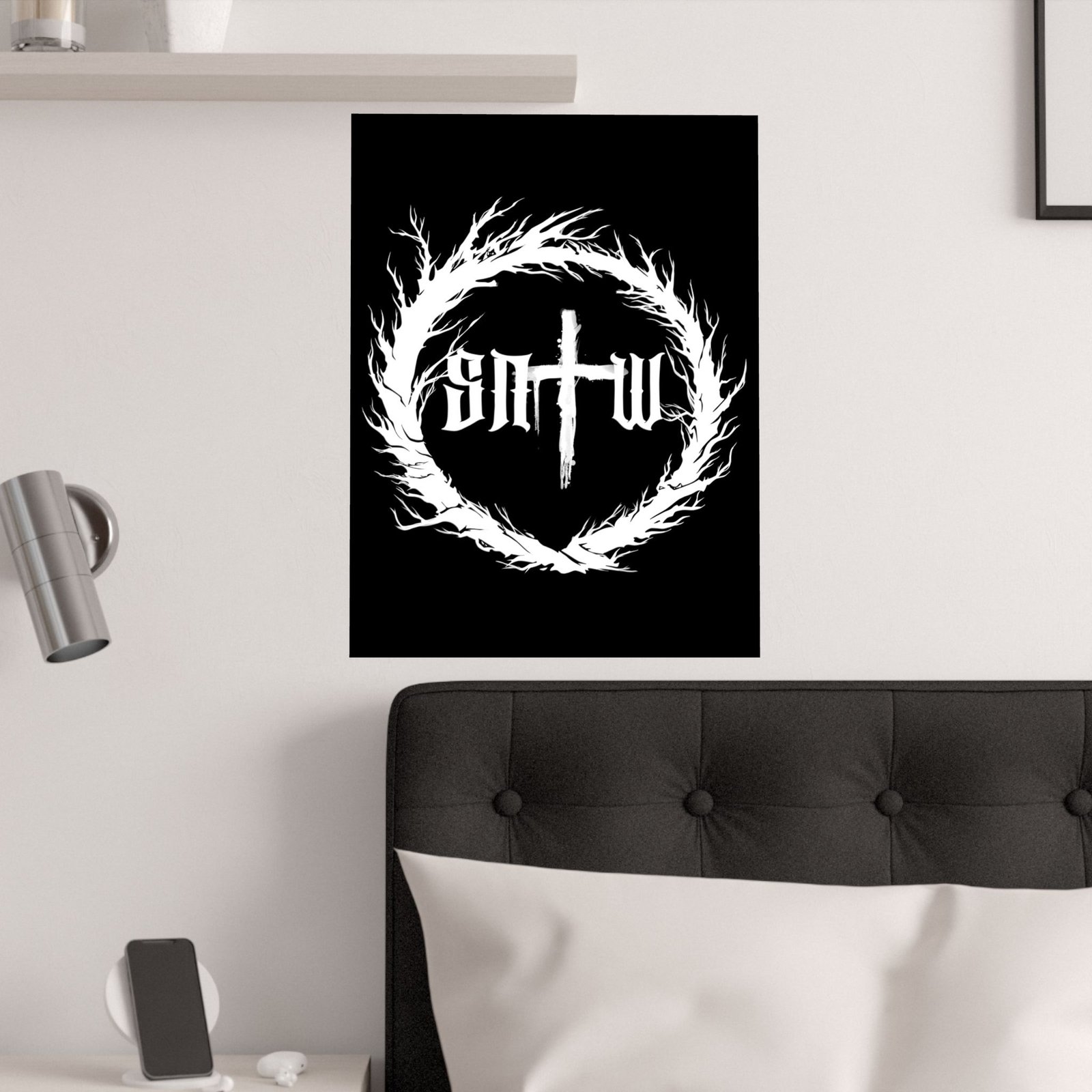 Suffer Not The Witch Initial Logo Poster Prints (210gsm) - Image 7