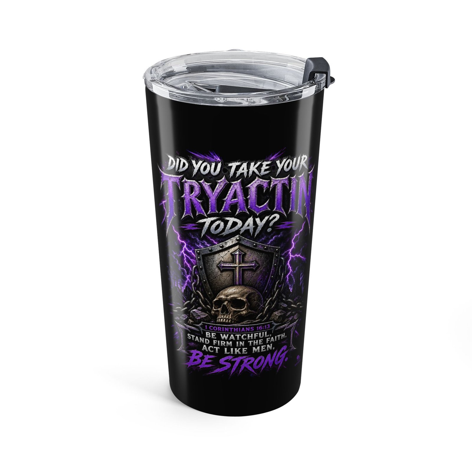 Is It Wrong Podcast - Tryactin 20oz Stainless Steel Tumbler