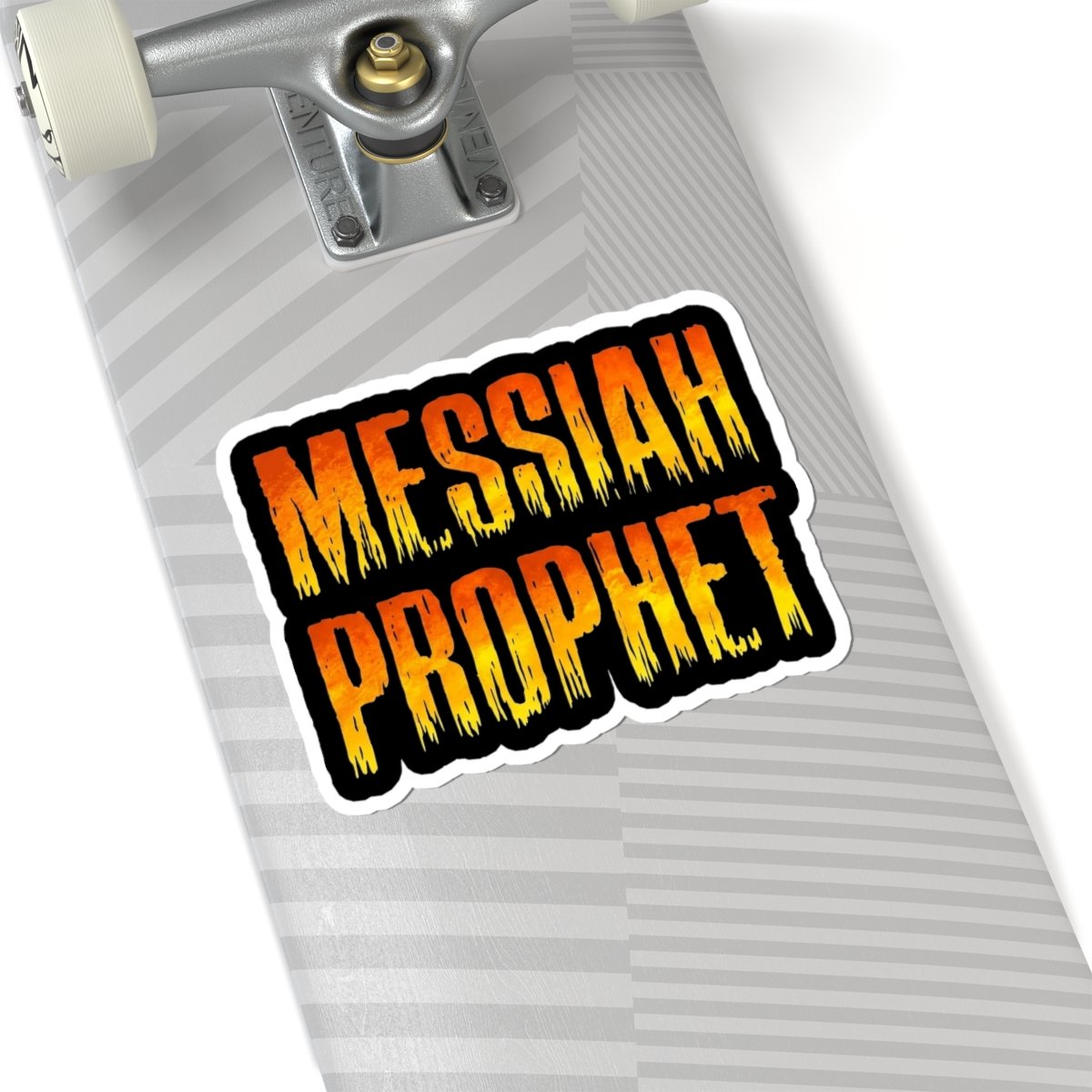Messiah Prophet Flame Logo Die Cut Sticker Set