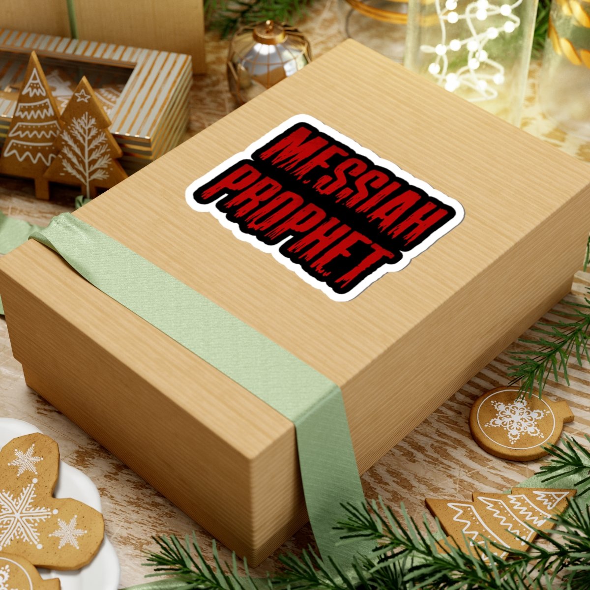 Messiah Prophet Red Logo Die Cut Sticker Set - Image 12