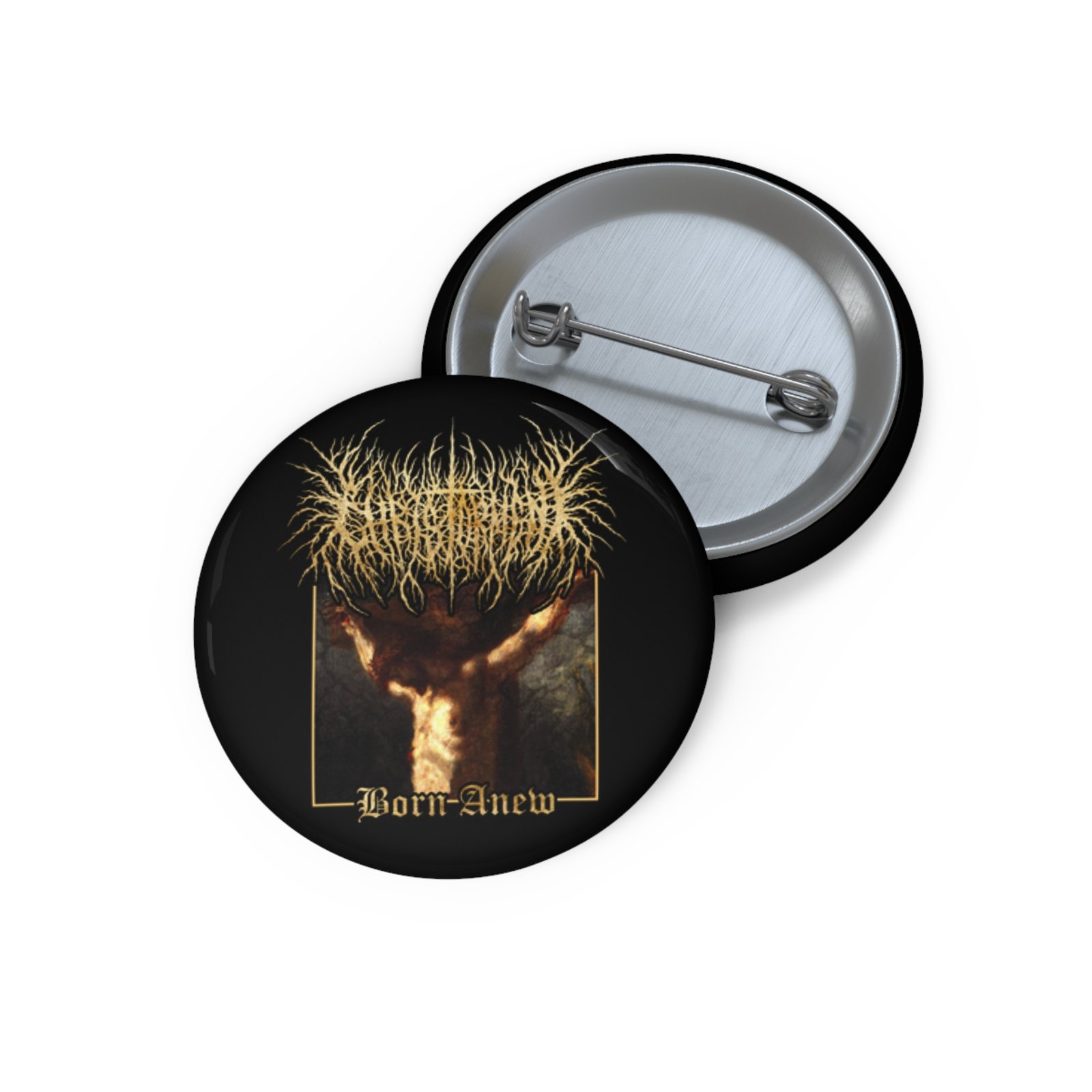 Christorment - Born Anew Pin Buttons