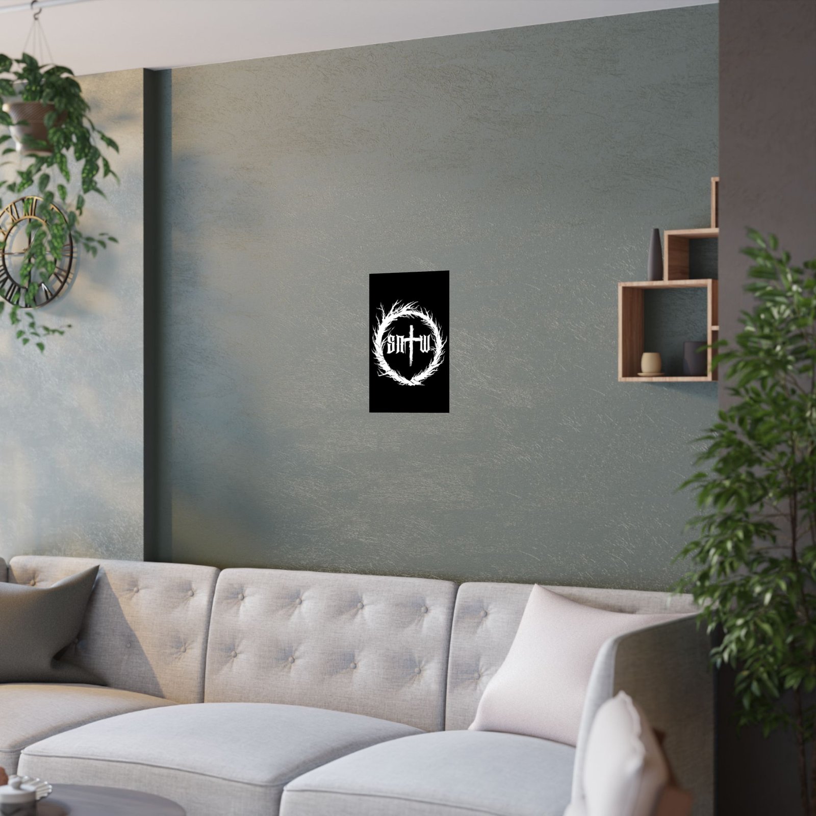 Suffer Not The Witch Initial Logo Poster Prints (210gsm) - Image 4