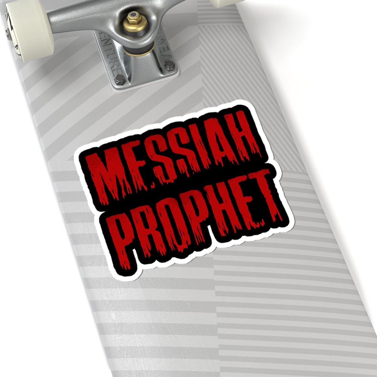 Messiah Prophet Red Logo Die Cut Sticker Set