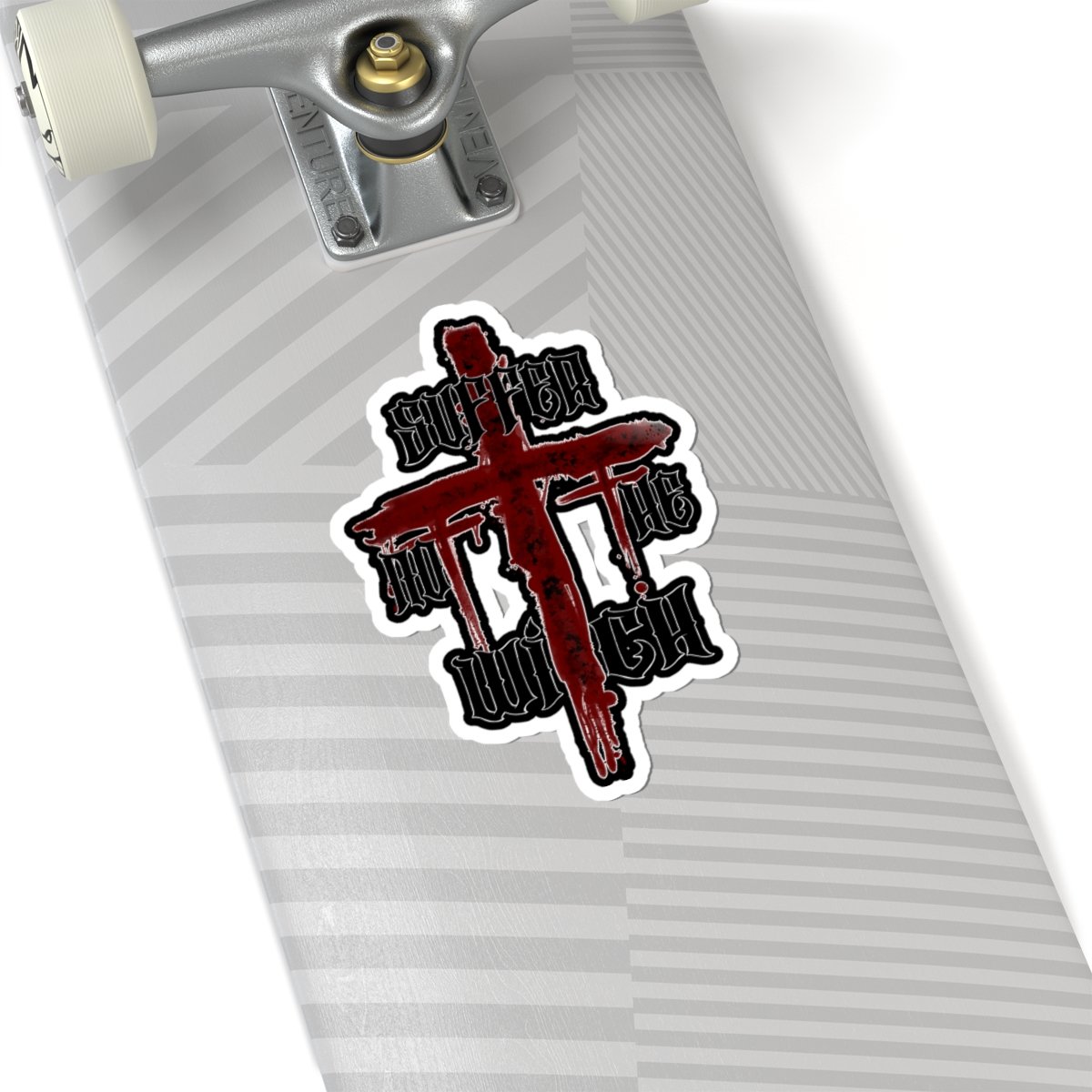 Suffer Not The Witch Die Cut Stickers