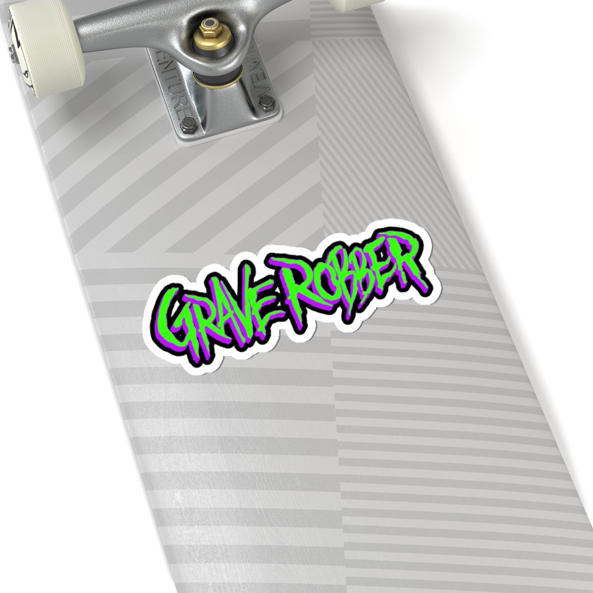 Grave Robber Green-Purple Logo 2026 Die Cut Stickers