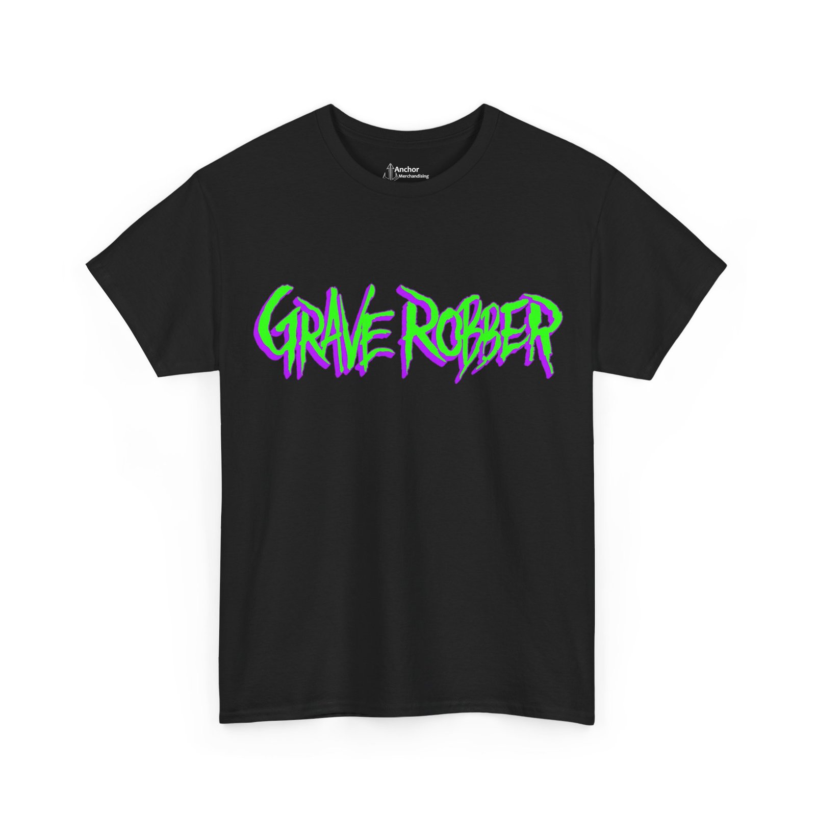 Grave Robber Green-Purple Logo 2026 Short Sleeve T-shirt