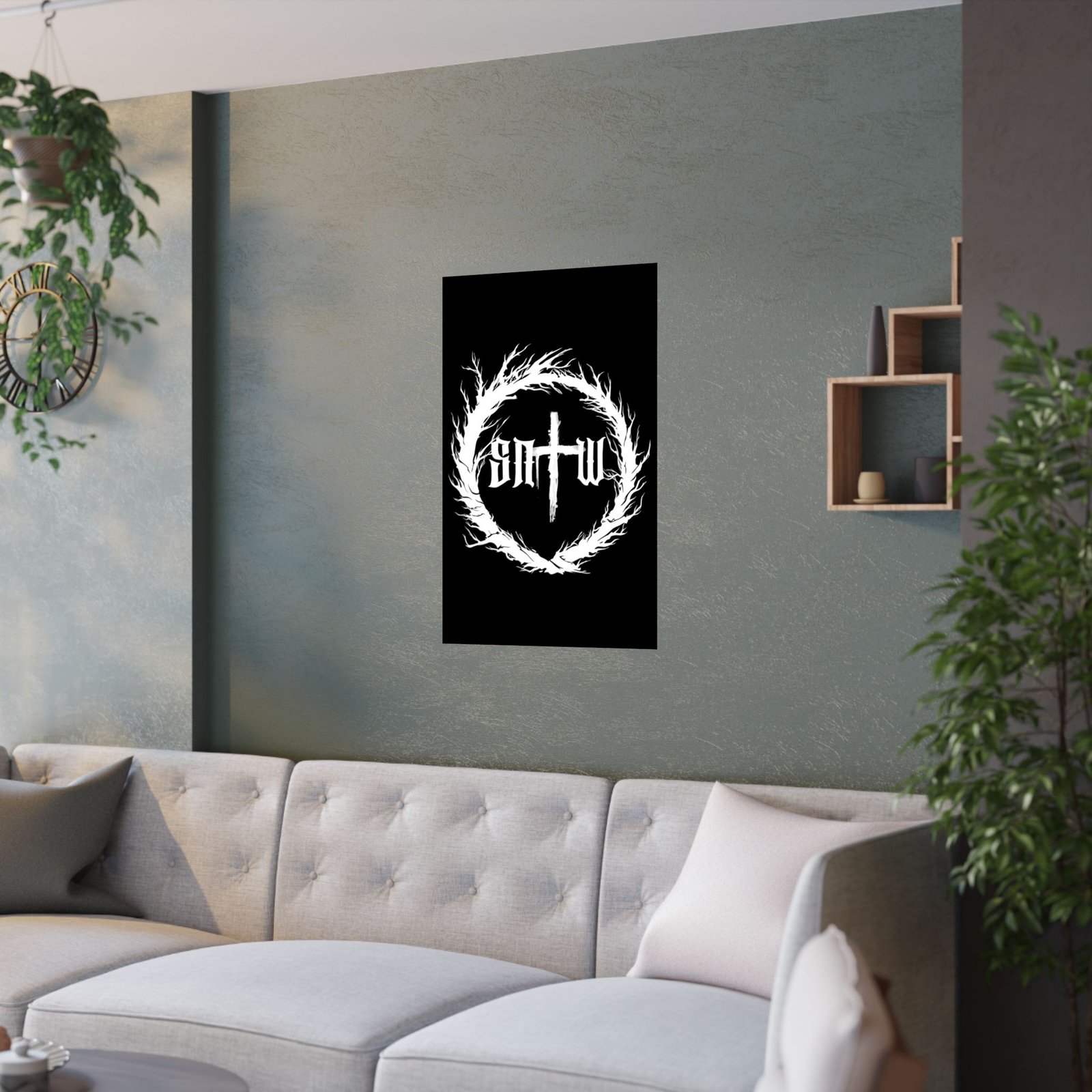 Suffer Not The Witch Initial Logo Poster Prints (210gsm) - Image 12