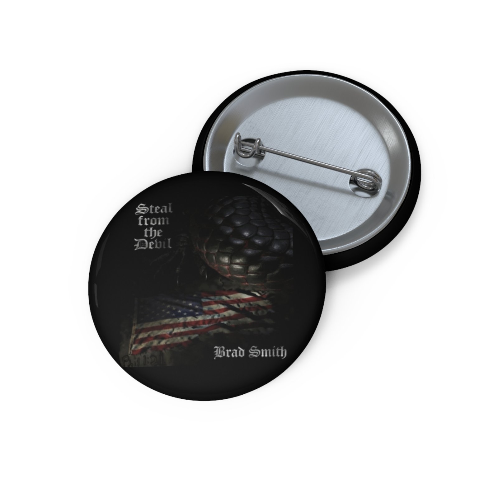 Brad Smith - Steal From The Devil Pin Buttons