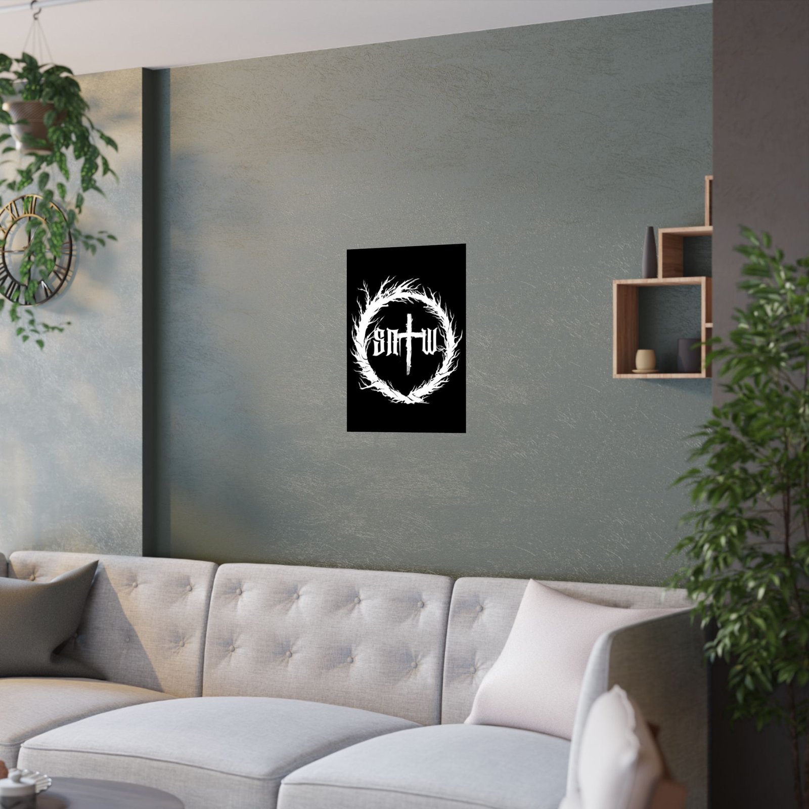 Suffer Not The Witch Initial Logo Poster Prints (210gsm) - Image 8