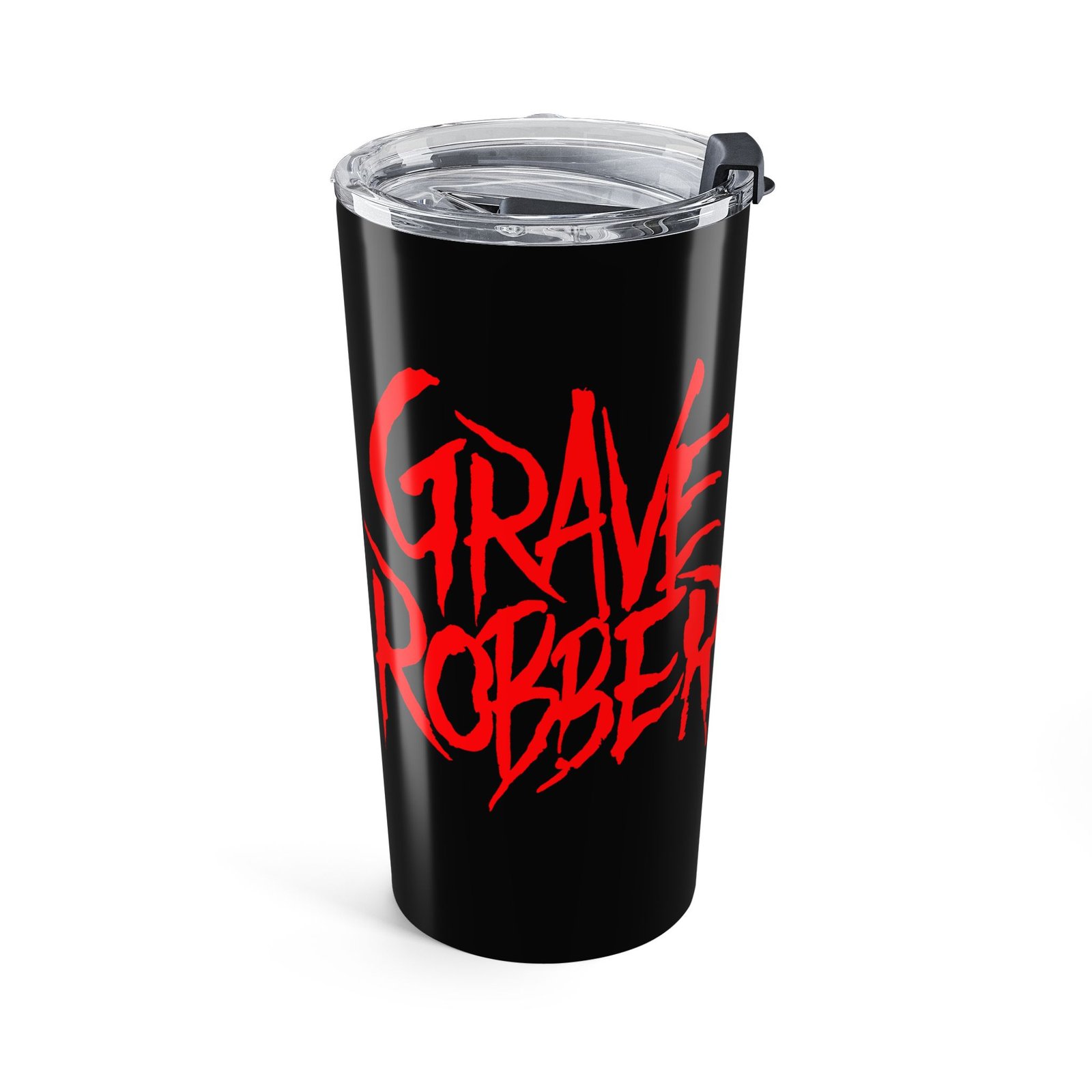 Grave Robber Red Stacked Logo 2026 20oz Stainless Steel Tumbler