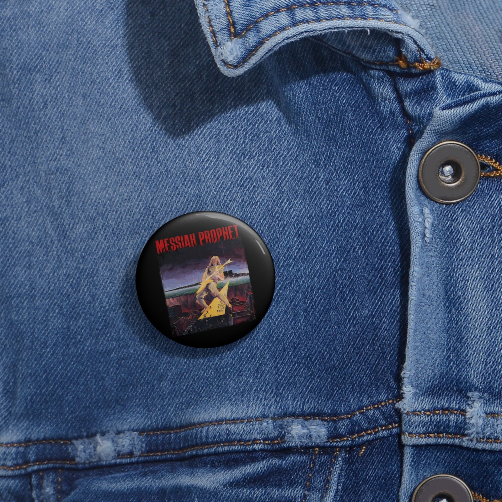 Messiah Prophet - Rock The Flock Pin Buttons - Image 2