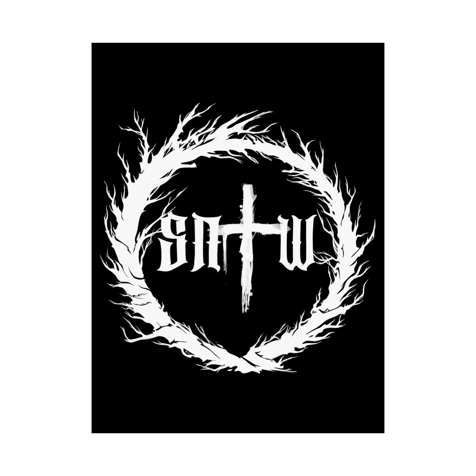 Suffer Not The Witch Initial Logo Poster Prints (210gsm) - Image 5