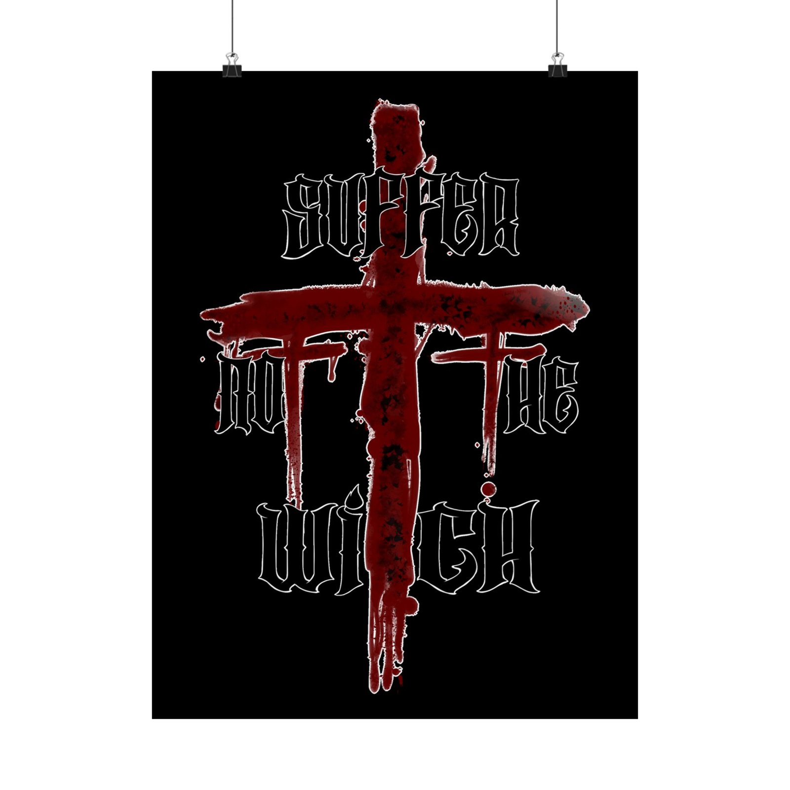 Suffer Not The Witch Poster Prints (210gsm) - Image 6