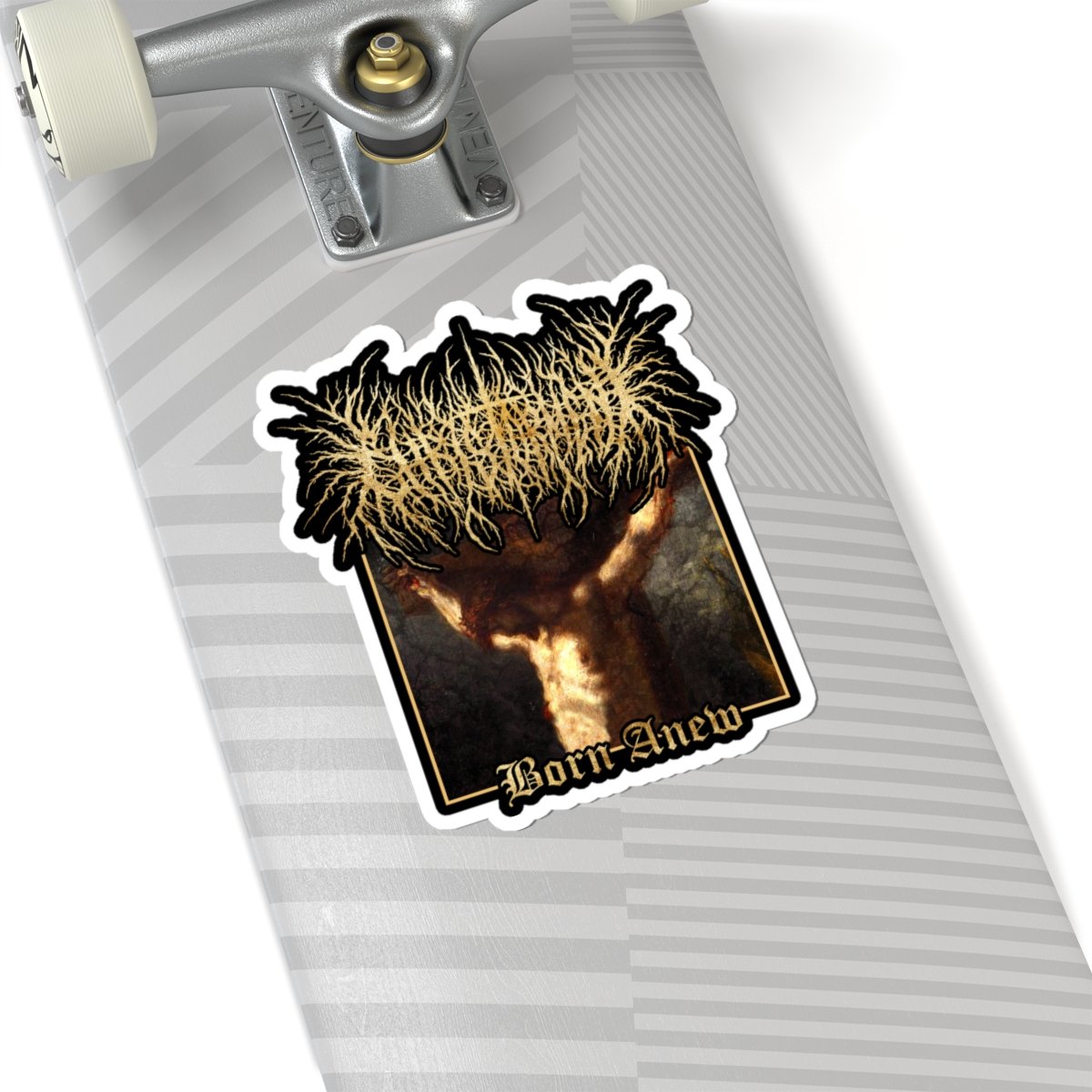 Christorment - Born Anew Die Cut Stickers