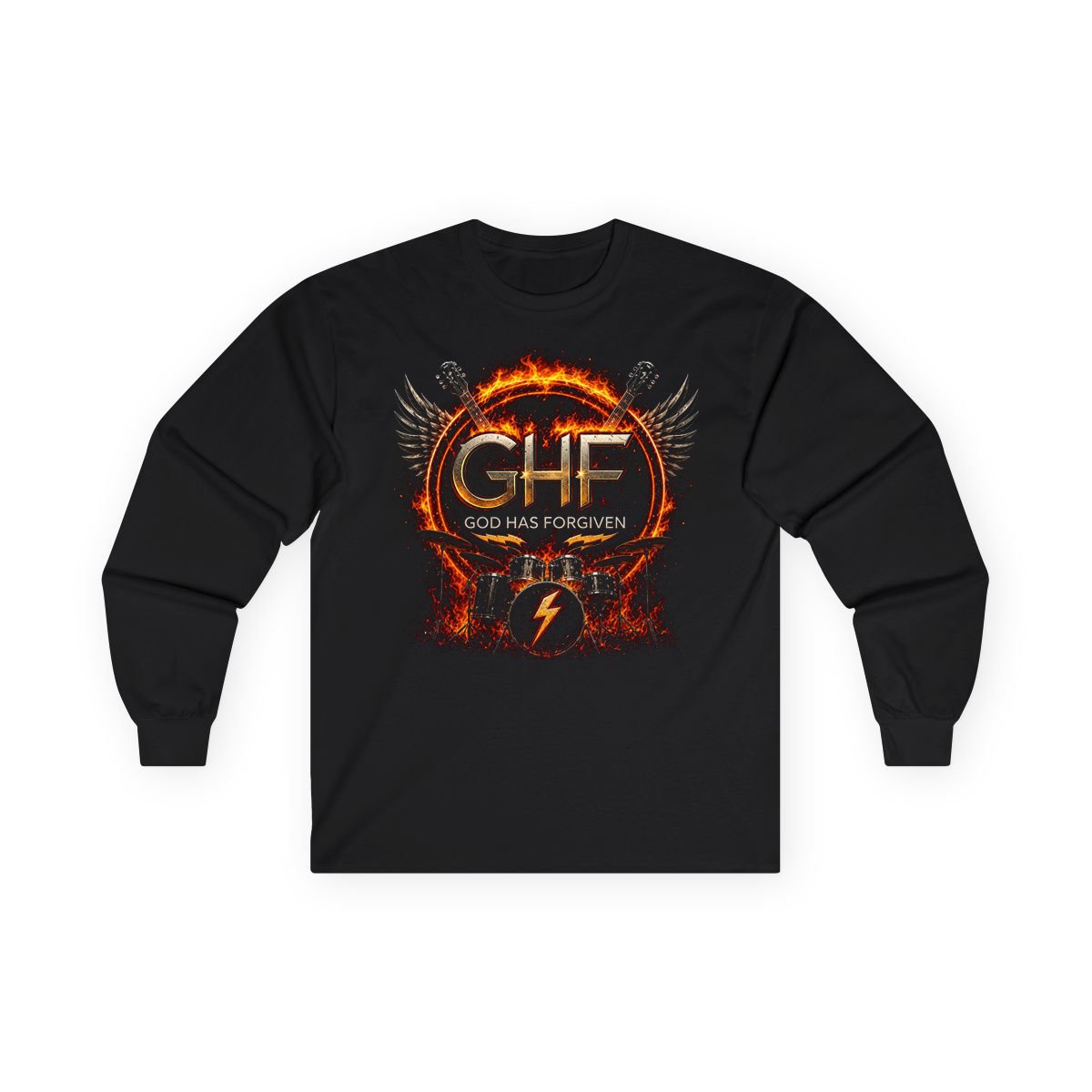 GHF Seal Long Sleeve Tshirt (2-Sided)