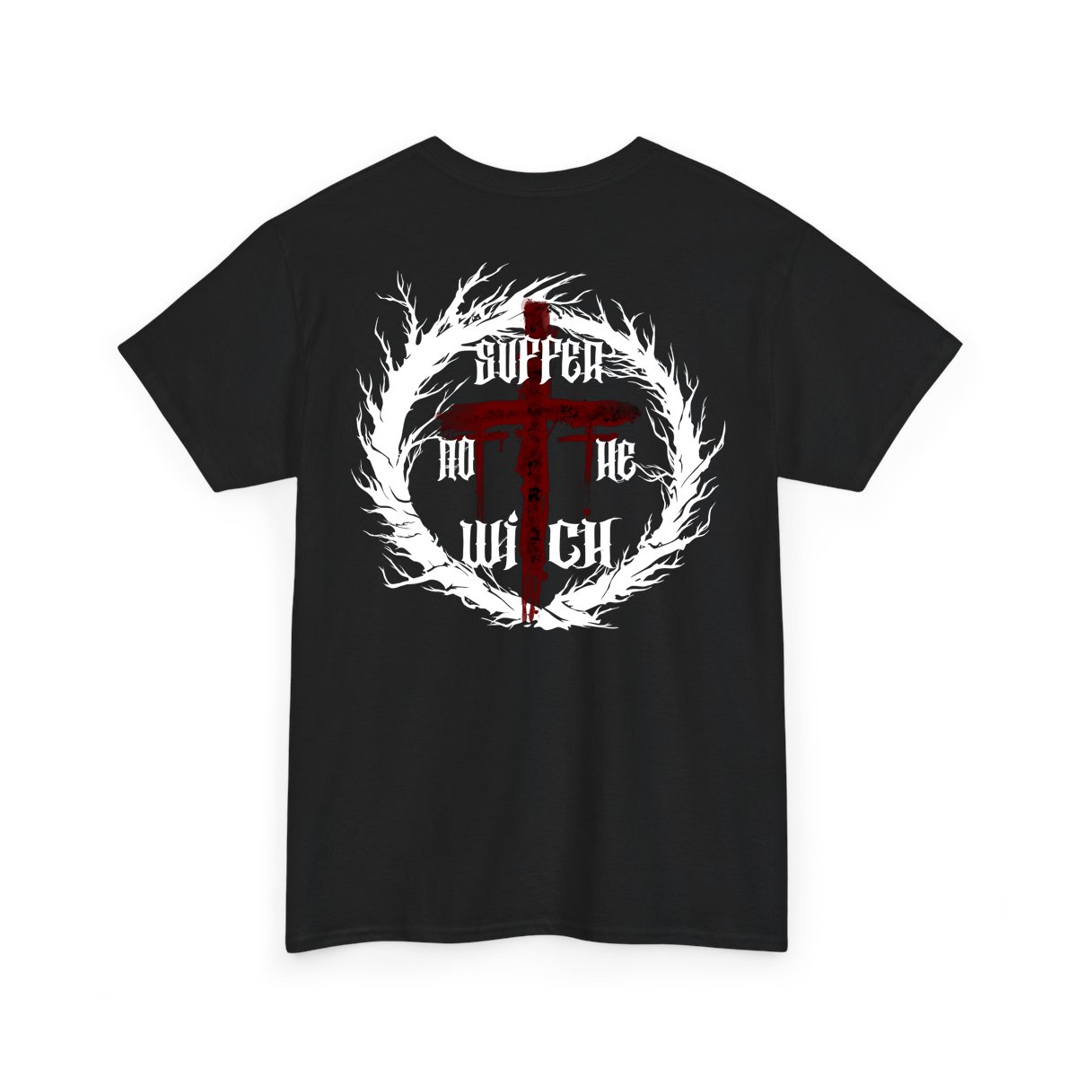 Suffer Not The Witch Initial Logo Short Sleeve T-shirt (2-Sided) - Image 2