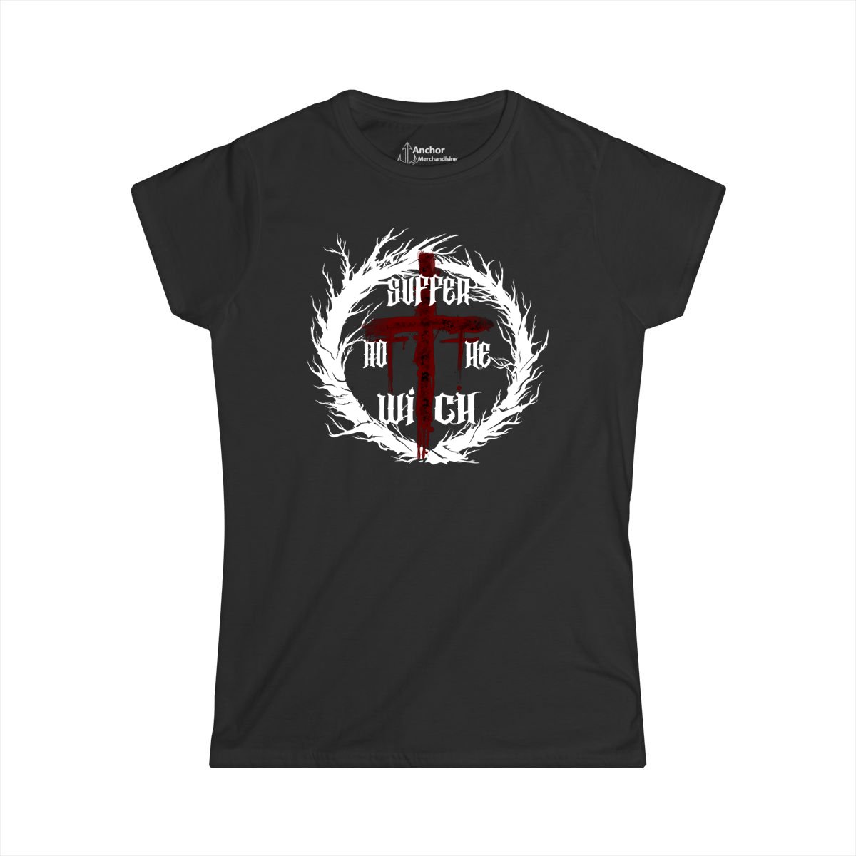 Suffer Not The Witch - Thou Shalt Women's Short Sleeve T-shirt (2-Sided)