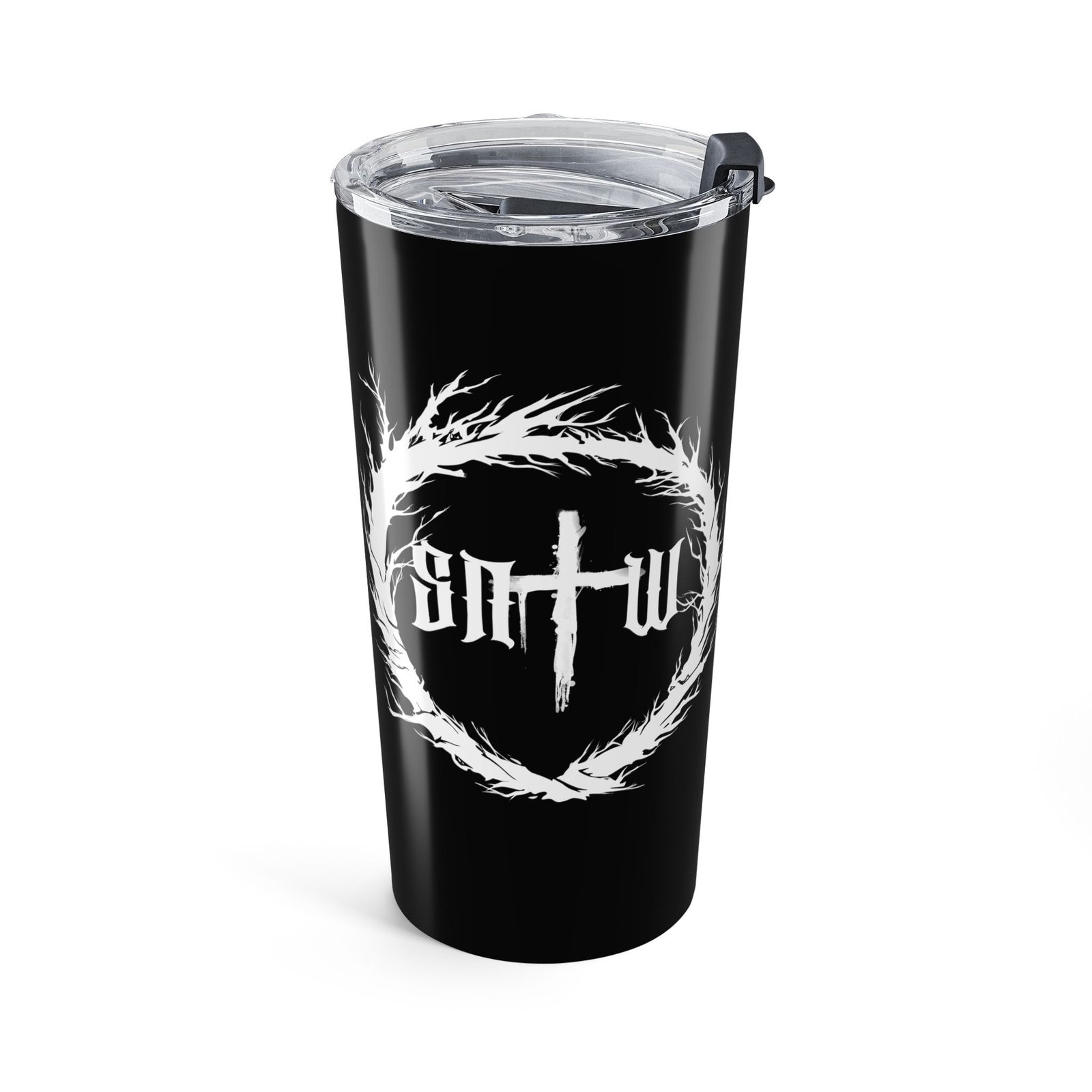 Suffer Not The Witch Initial Logo 20oz Stainless Steel Tumbler