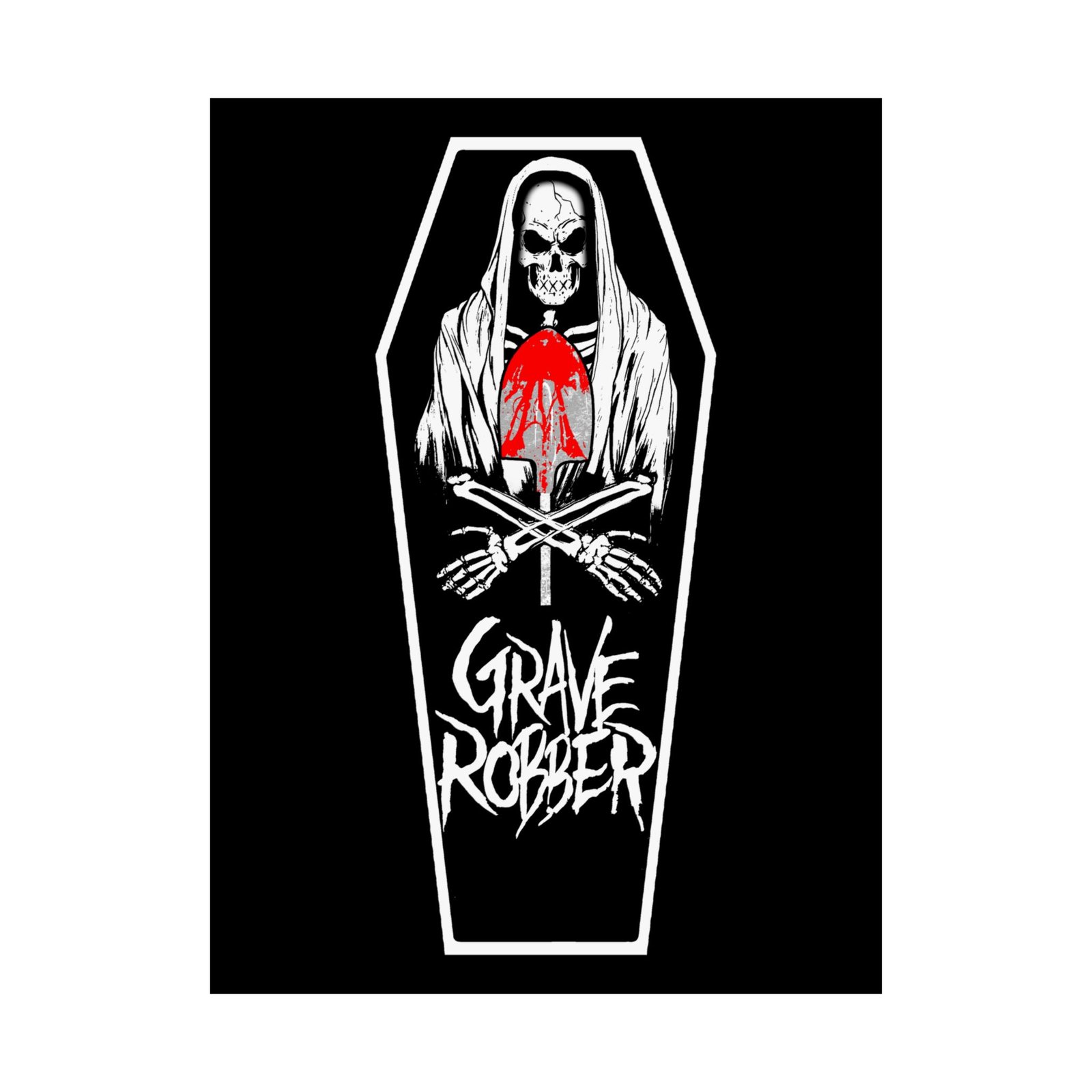 Grave Robber - Coffin 2026 Poster Prints (210gsm)