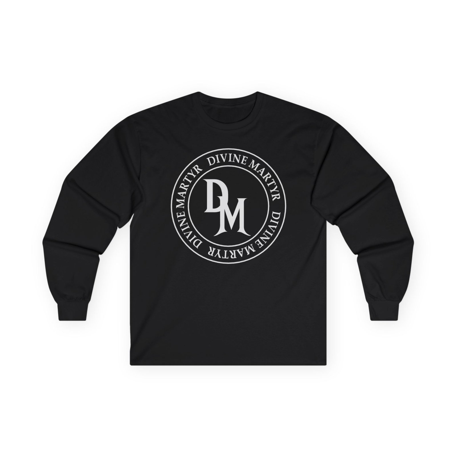 Divine Martyr Crest Long Sleeve Tshirt