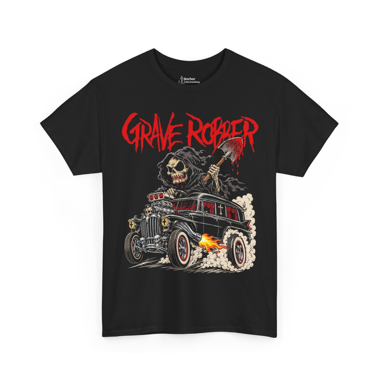 Grave Robber - Hearse Rod 2026 Short Sleeve T-shirt