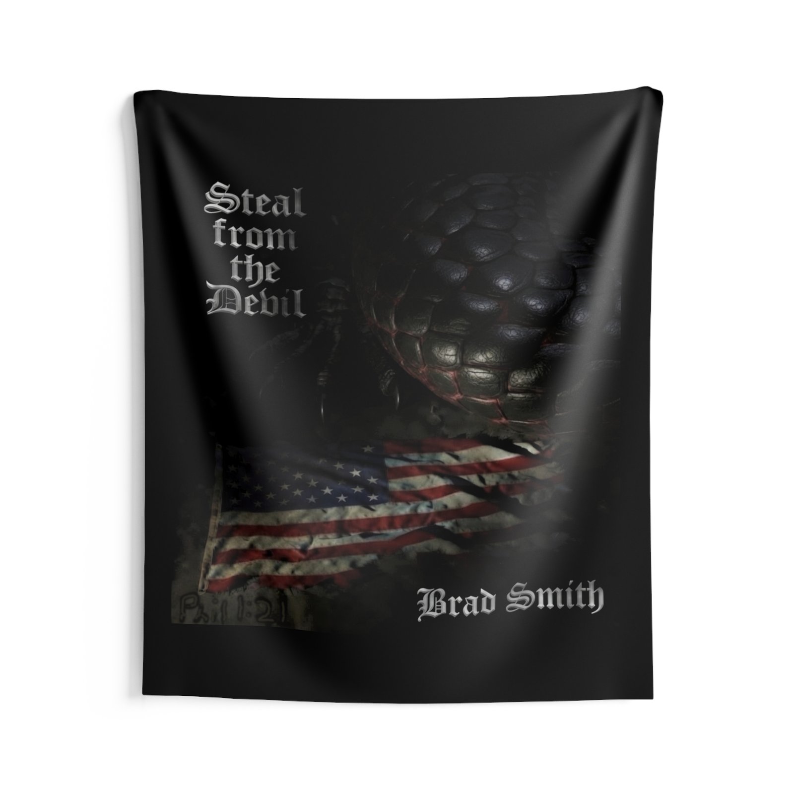 Brad Smith - Steal From The Devil Indoor Wall Tapestries