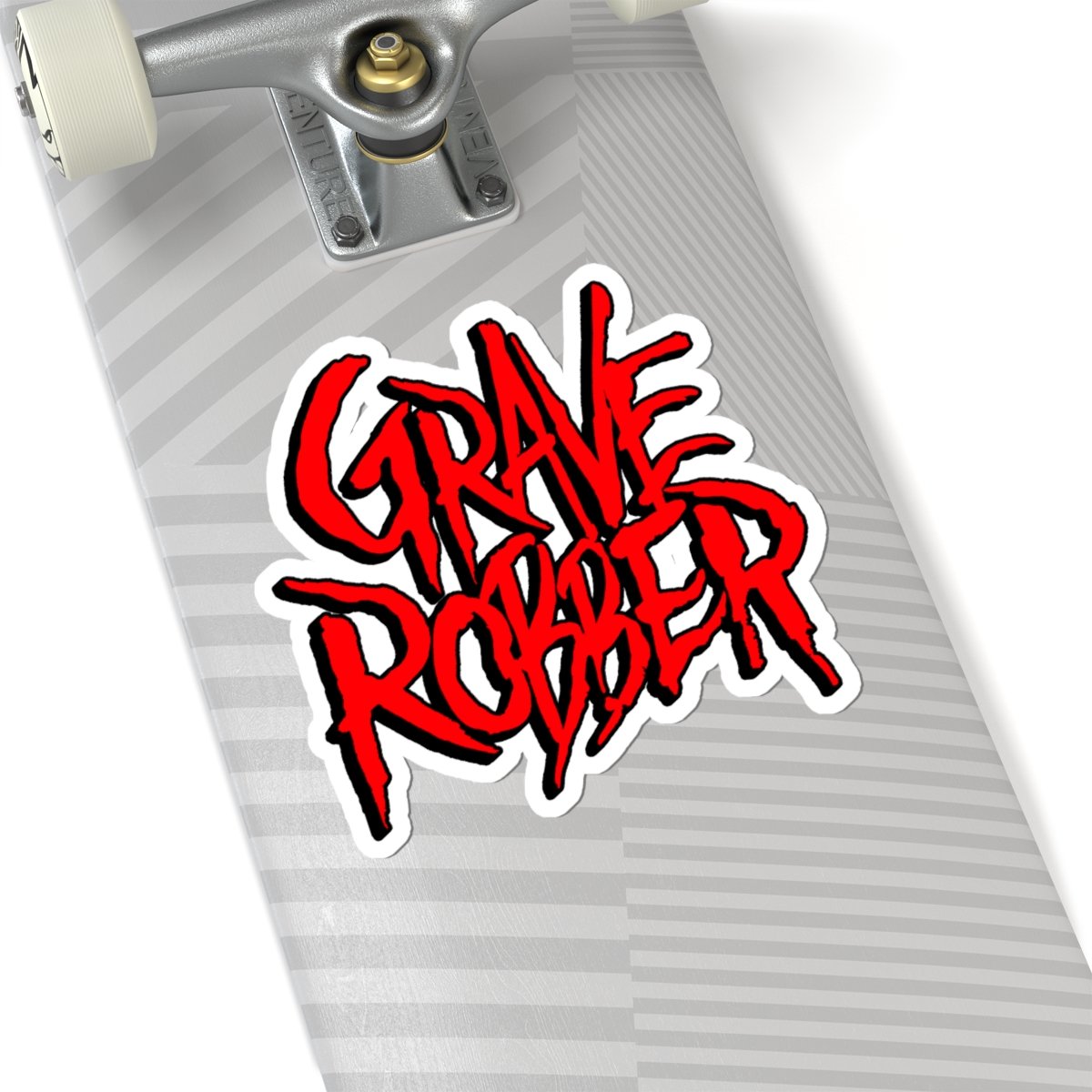Grave Robber Red Stacked Logo 2026 Die Cut Stickers