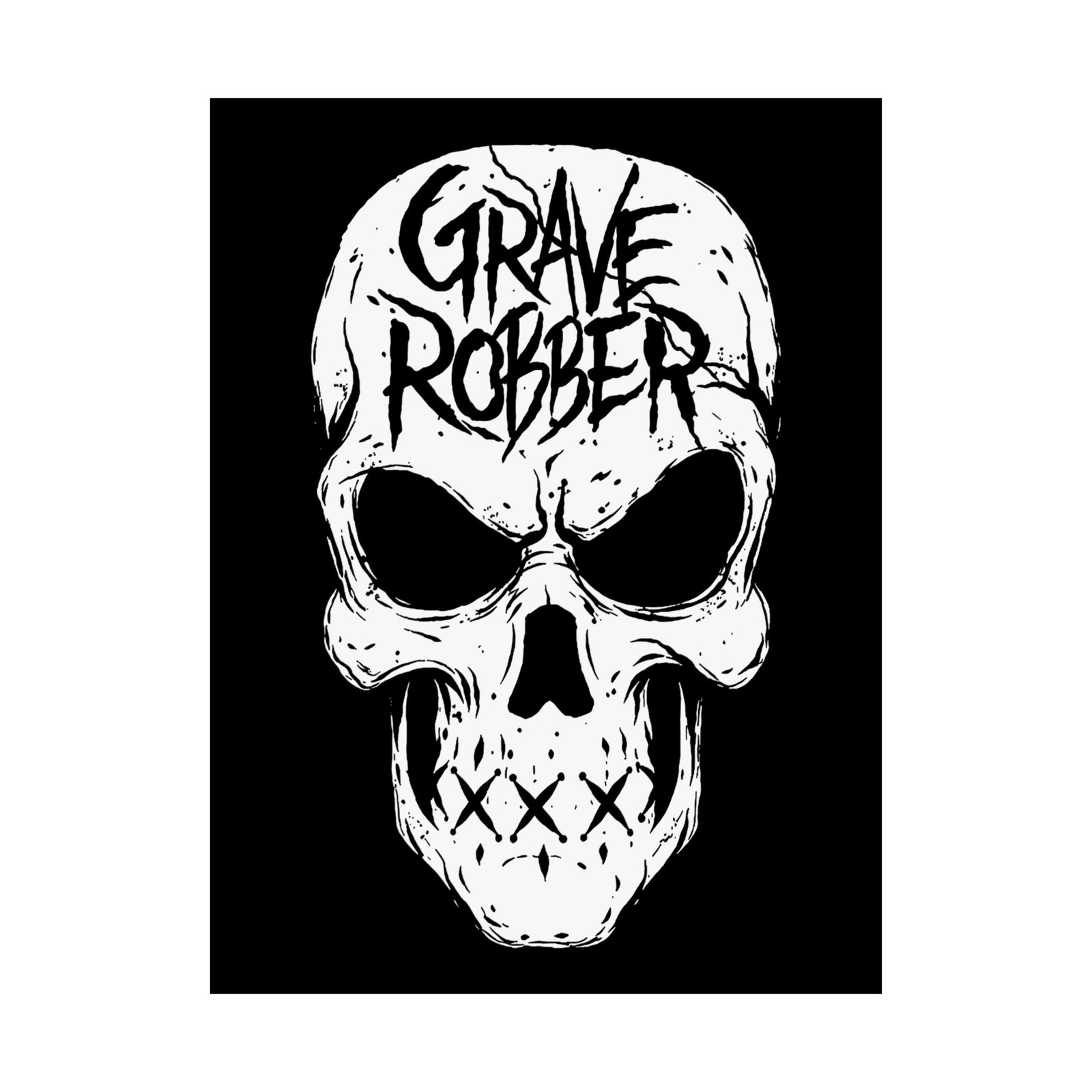 Grave Robber New Logo Poster Prints (210gsm)