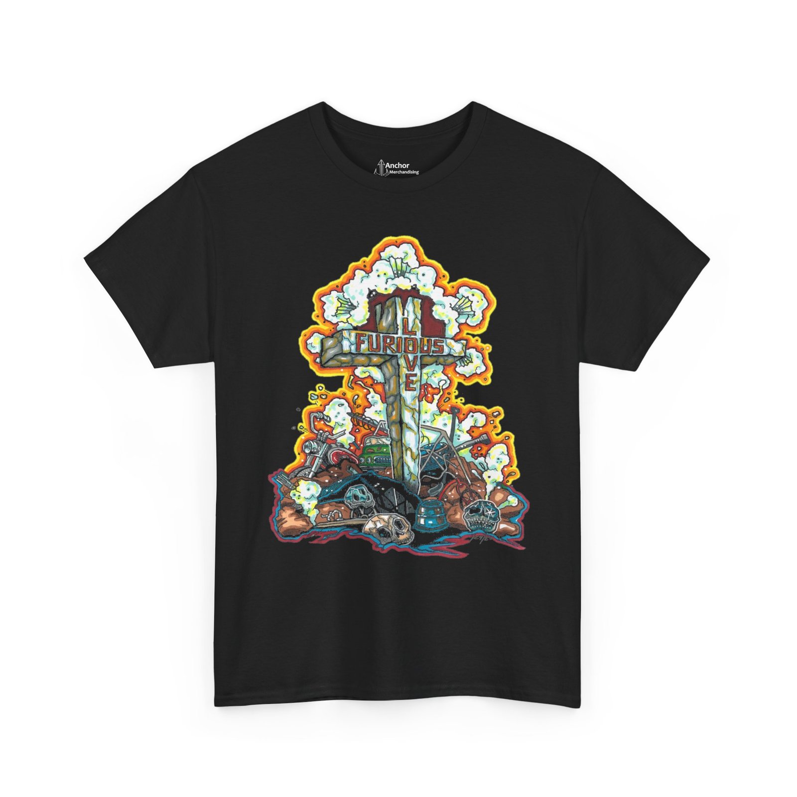 Furious Love Logo Short Sleeve T-shirt