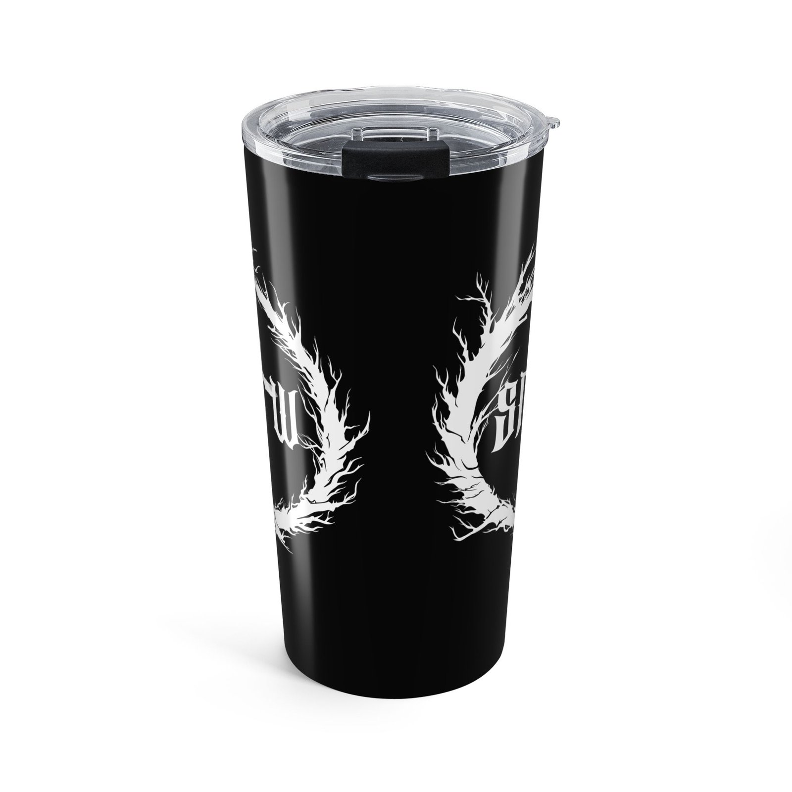 Suffer Not The Witch Initial Logo 20oz Stainless Steel Tumbler - Image 2