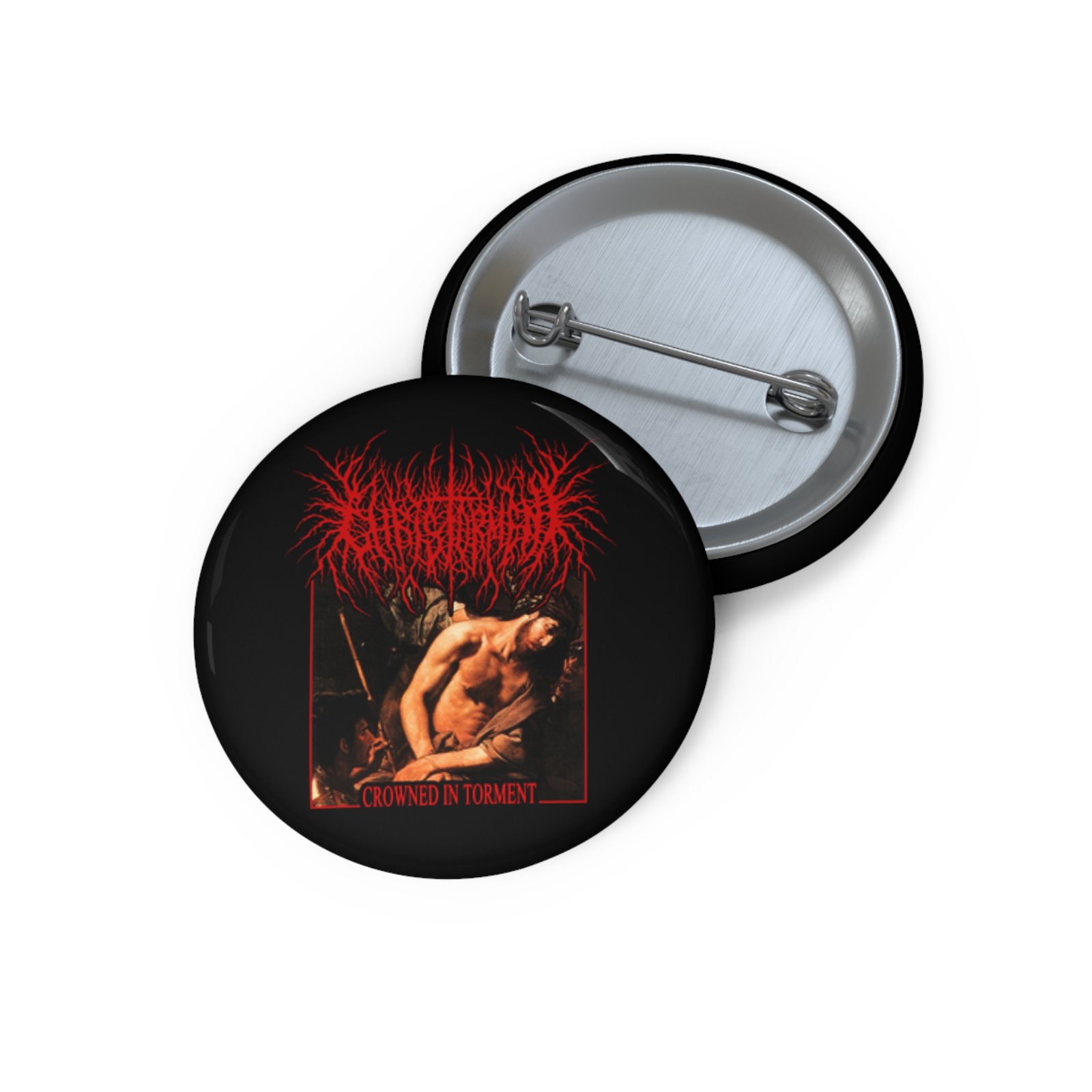 Christorment - Crowned In Torment Pin Buttons