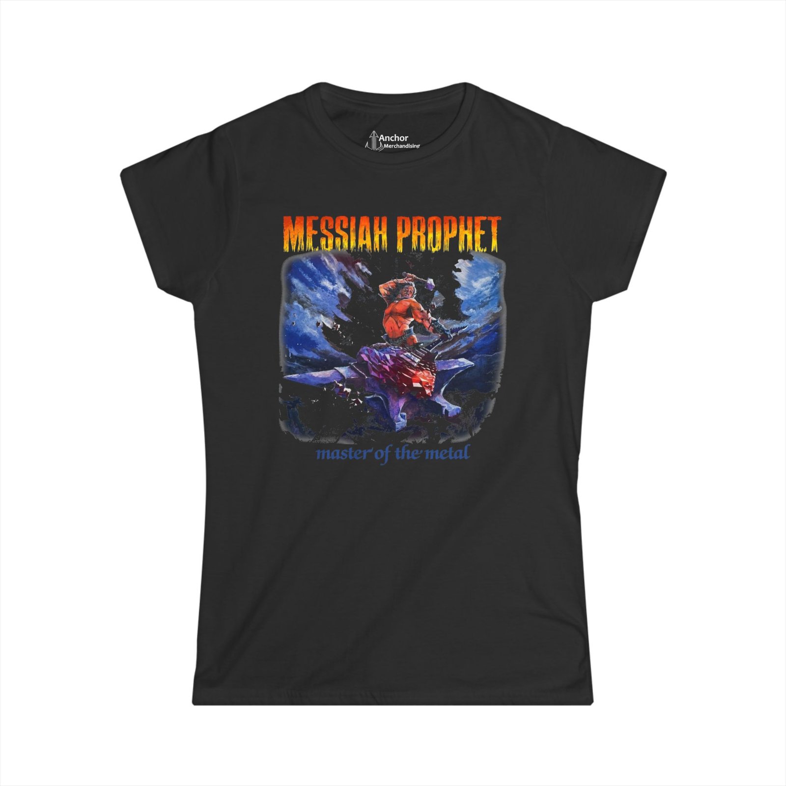 Messiah Prophet - Master Of The Metal Women's Short Sleeve T-shirt (2-Sided)