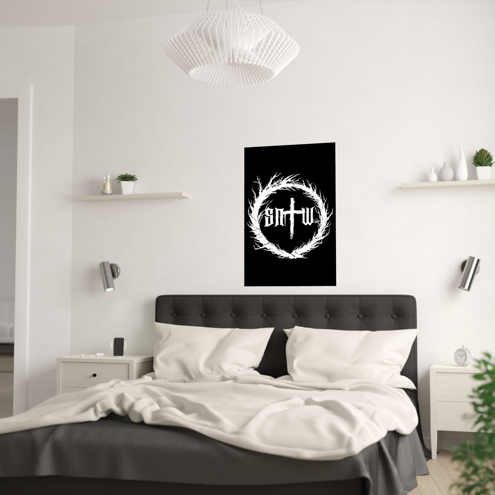 Suffer Not The Witch Initial Logo Poster Prints (210gsm) - Image 11
